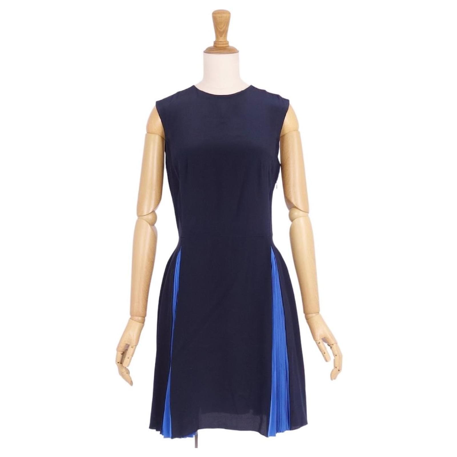 Reeta Fashion Western Wear Navy Blue Knitting (stretchable) Solid One Piece  Dress | Reeta Fashion