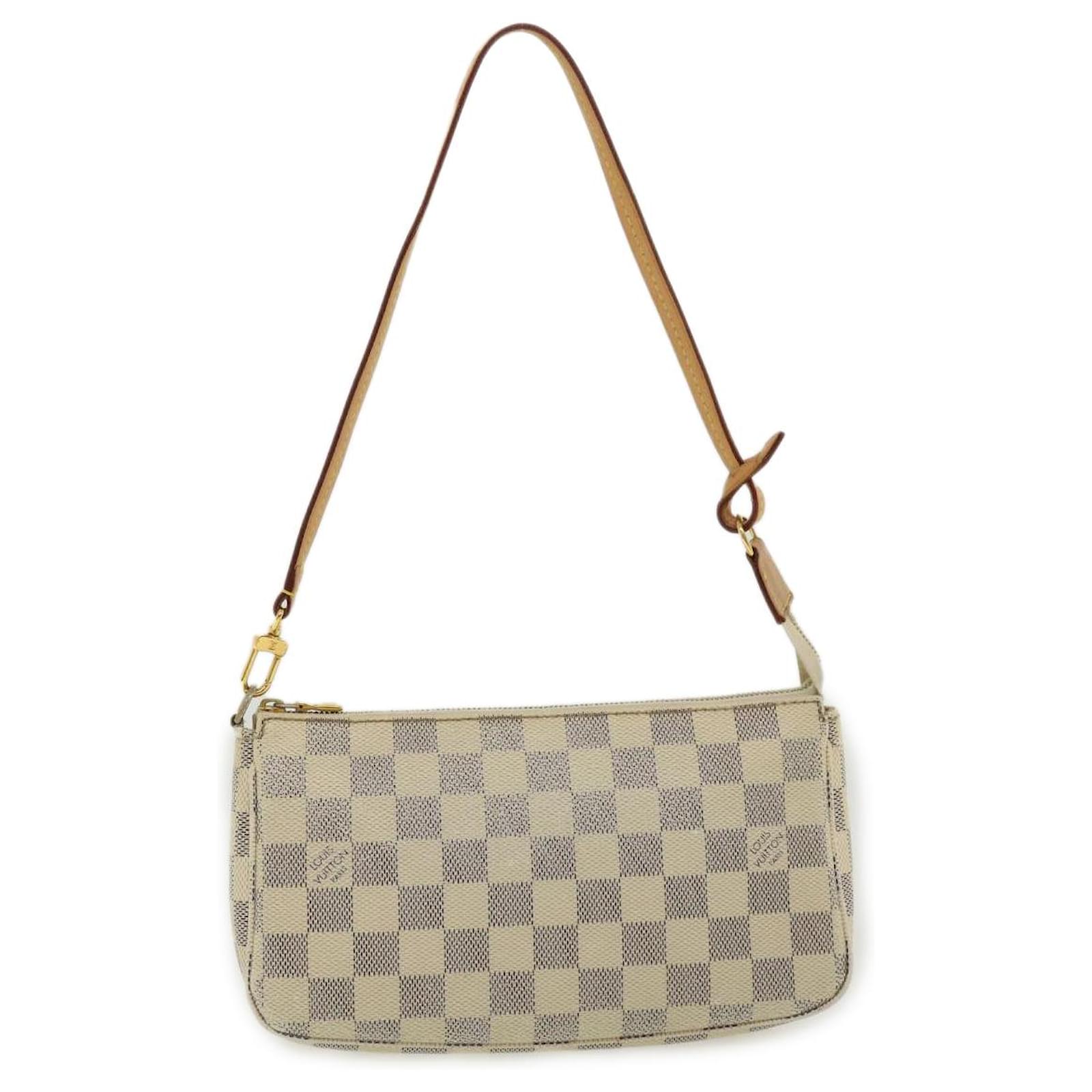 Louis Vuitton Neverfull PM Damier Azur WITH Box, Bag, Pochette and  Organizer