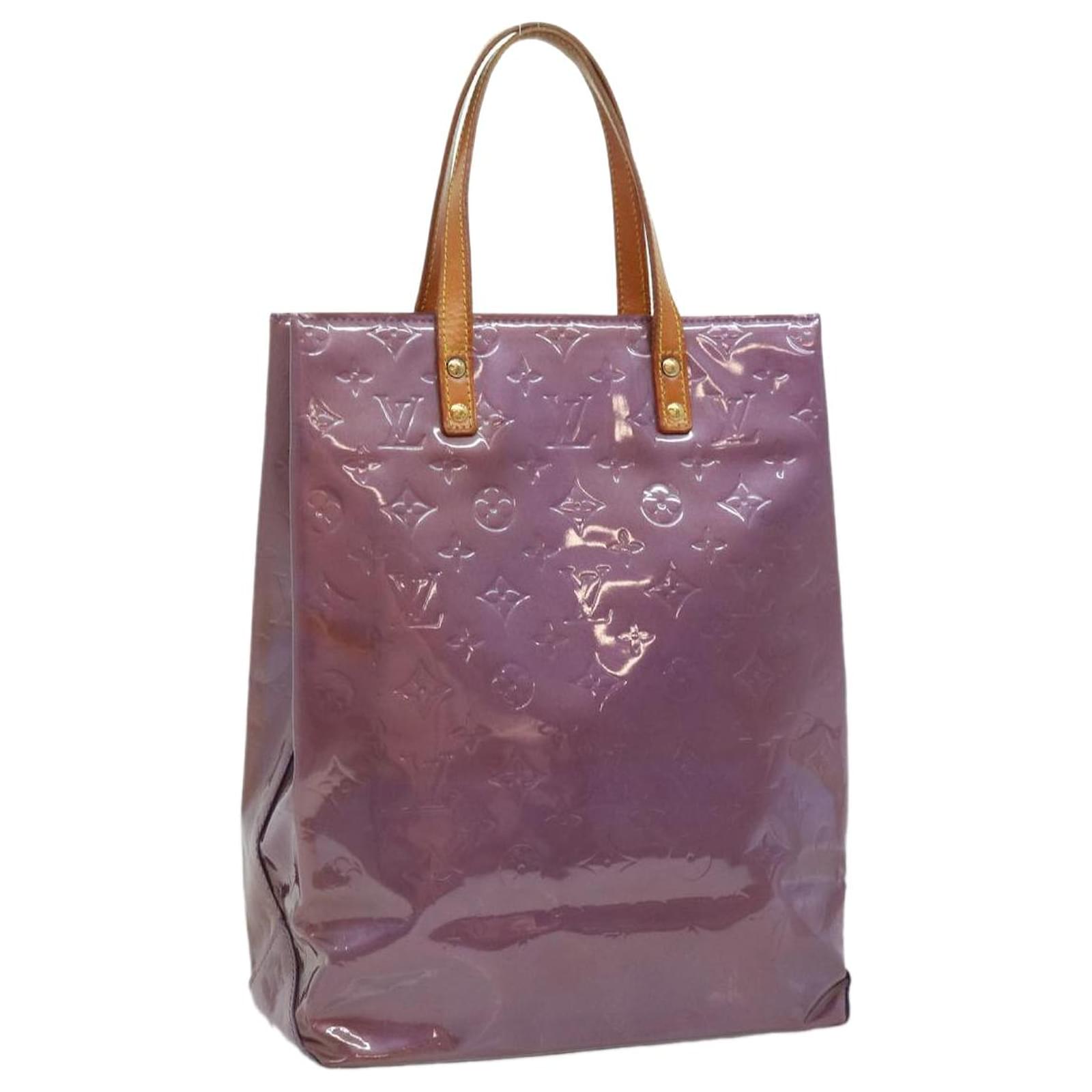 LOUIS VUITTON Monogram Vernis Tote Bag Viole M91087 LV Auth hk512 Purple  Patent leather ref.710612 - Joli Closet