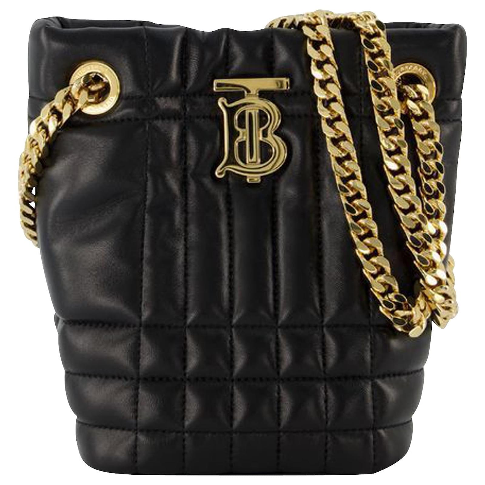 Burberry Lola Bucket Bag in Black
