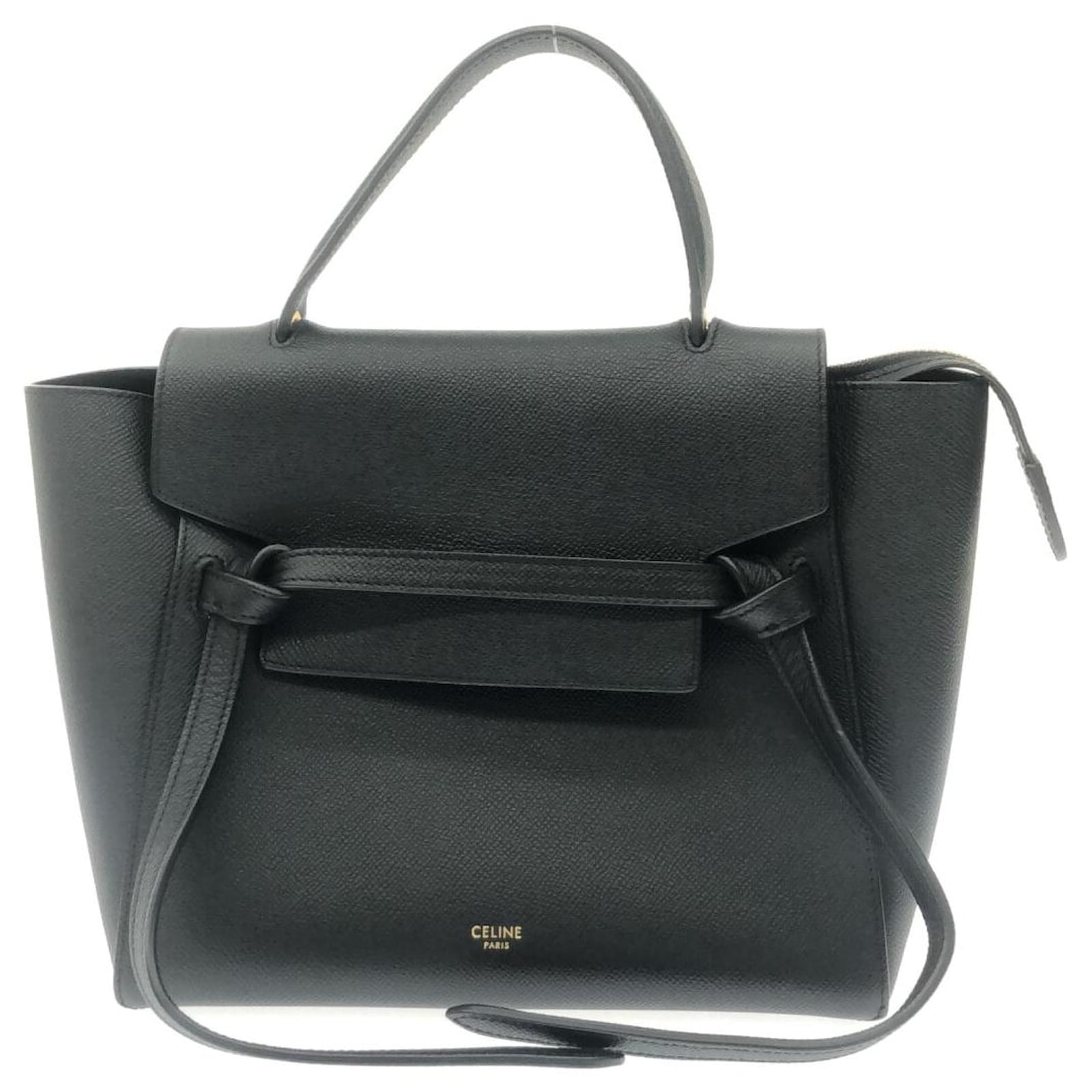 celine leather belt