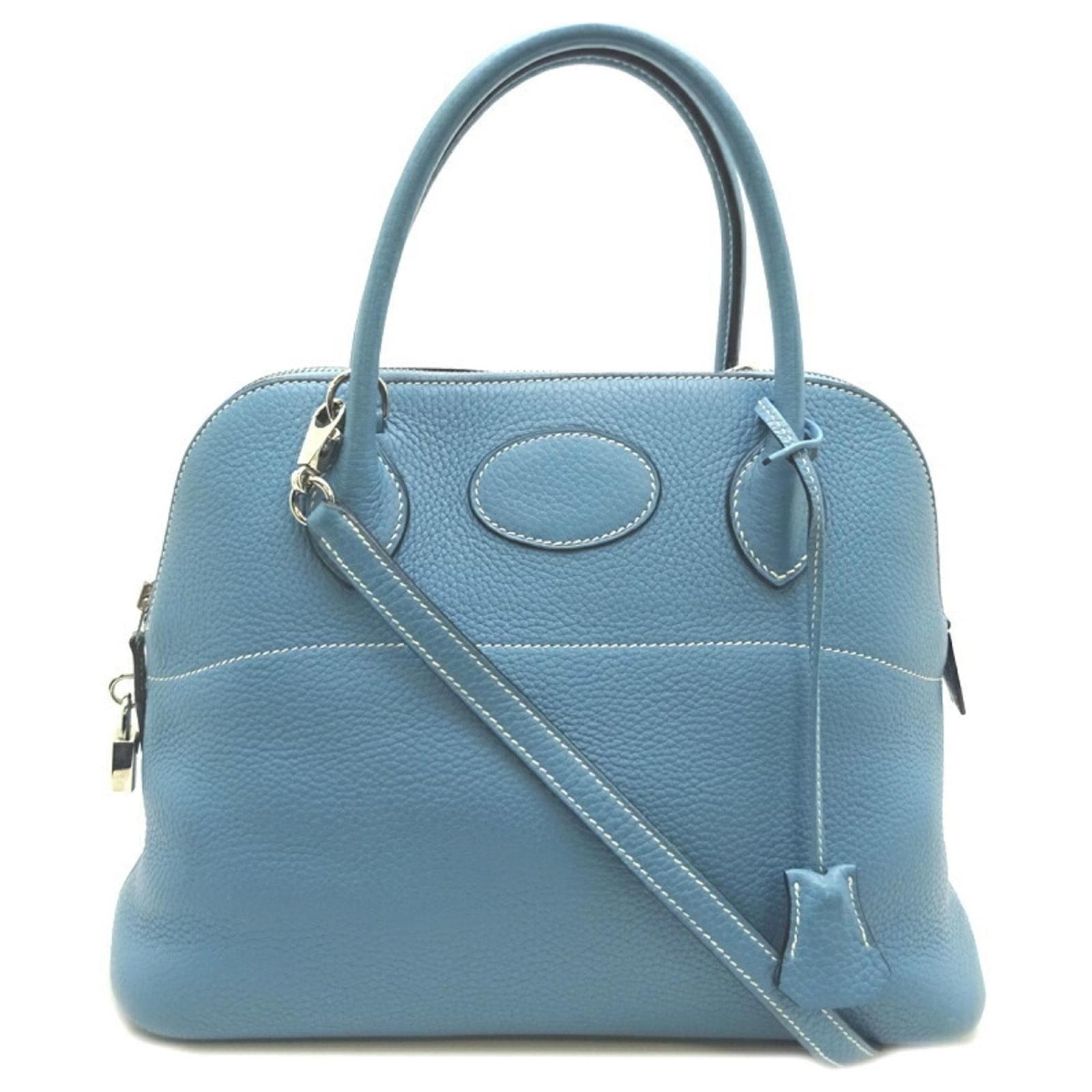 Herm s Hermes Bolide Light Blue Leather Ref 712000 Joli Closet Herm s hermes bolide light blue leather ref 712000 joli closet
