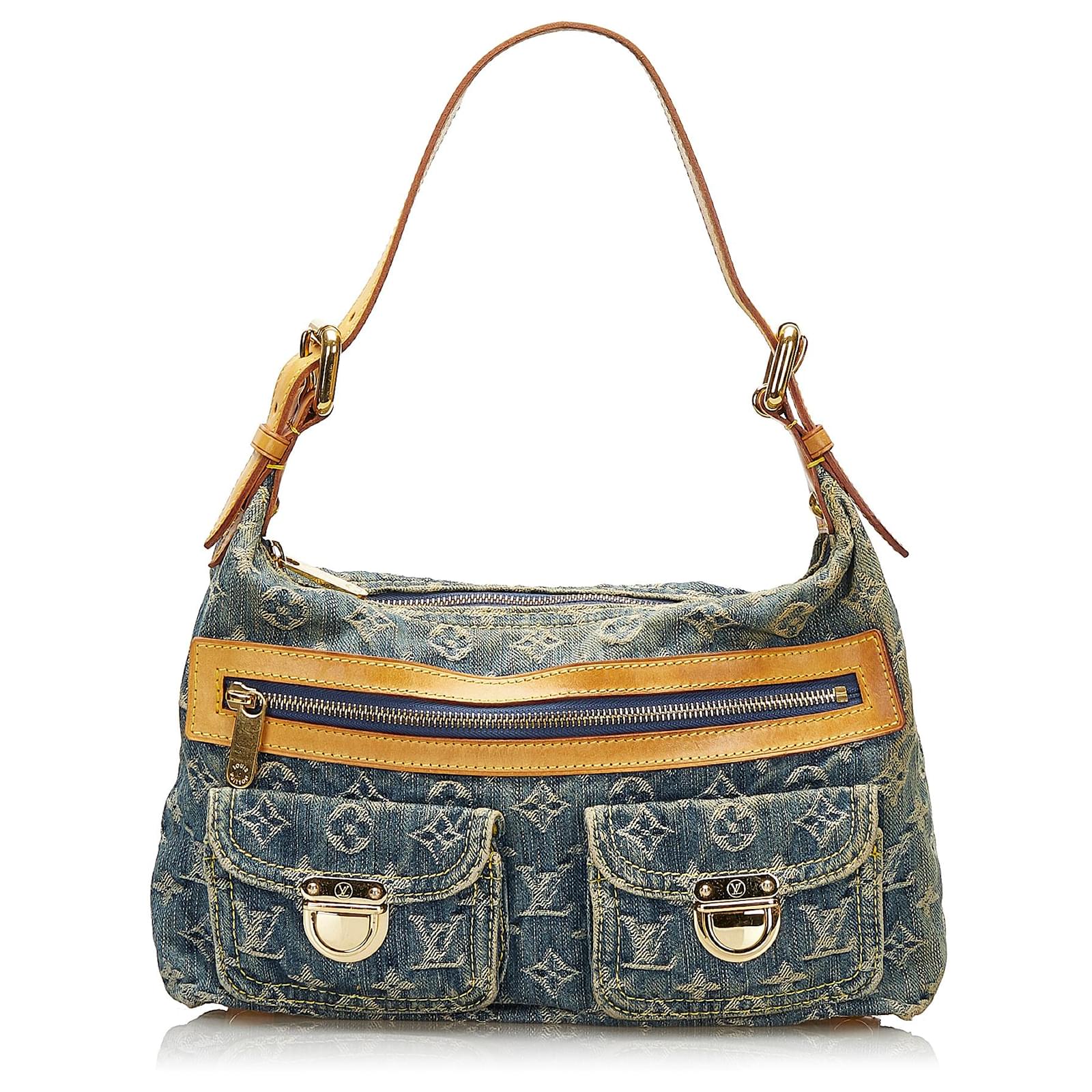 Louis Vuitton Baggy Denim Handbag