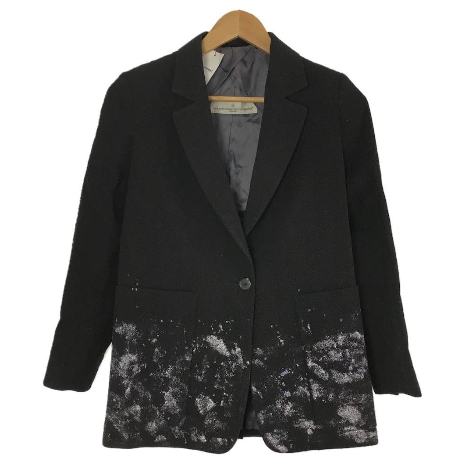 GOLDEN GOOSE Tailored jacket/S/Wool/Gray Grey ref.712694 - Joli Closet