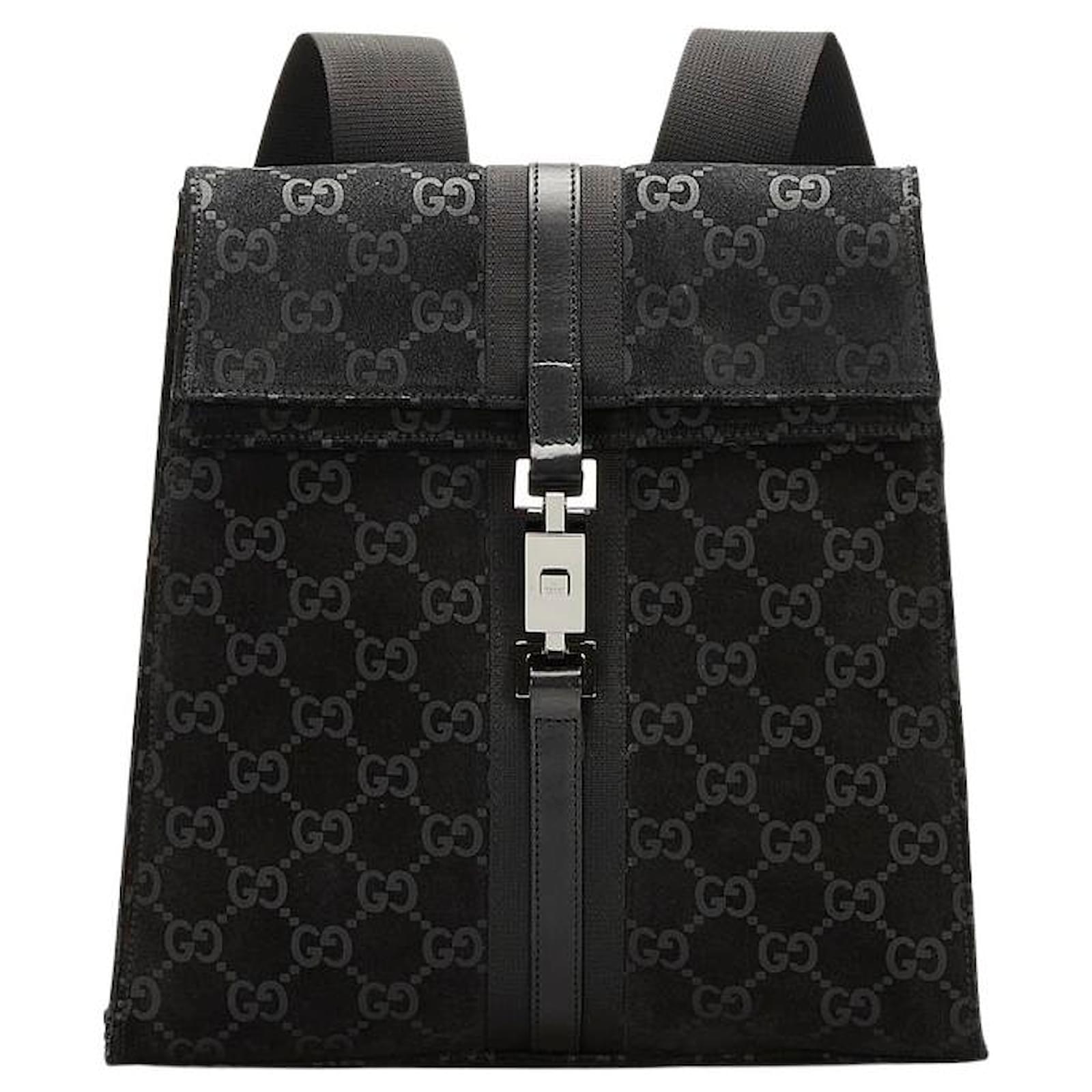 Gucci Jackie Black Suede ref.712751 Joli Closet