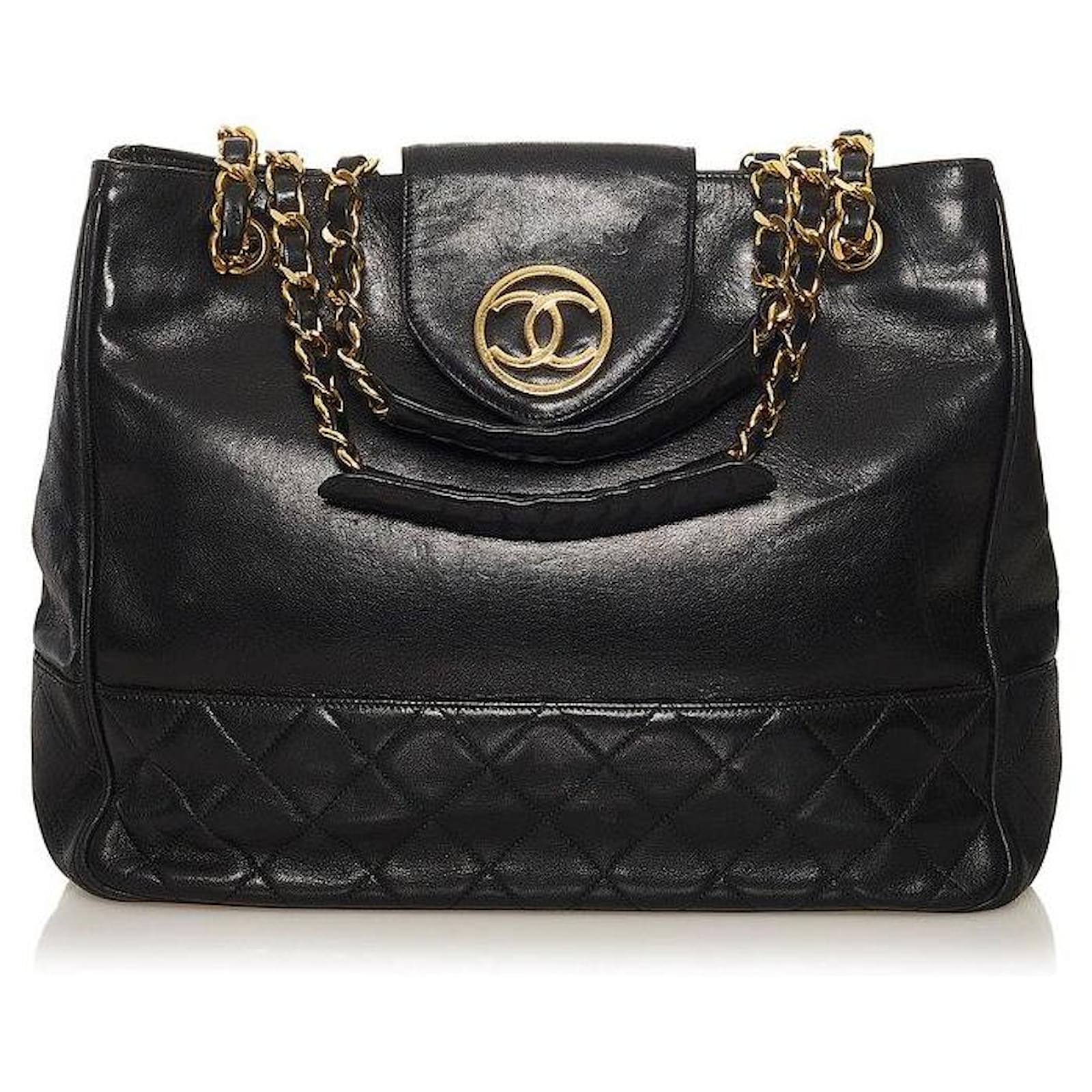 chanel Quilted Supermodel Tote Bag black Lambskin ref.713018 - Joli Closet