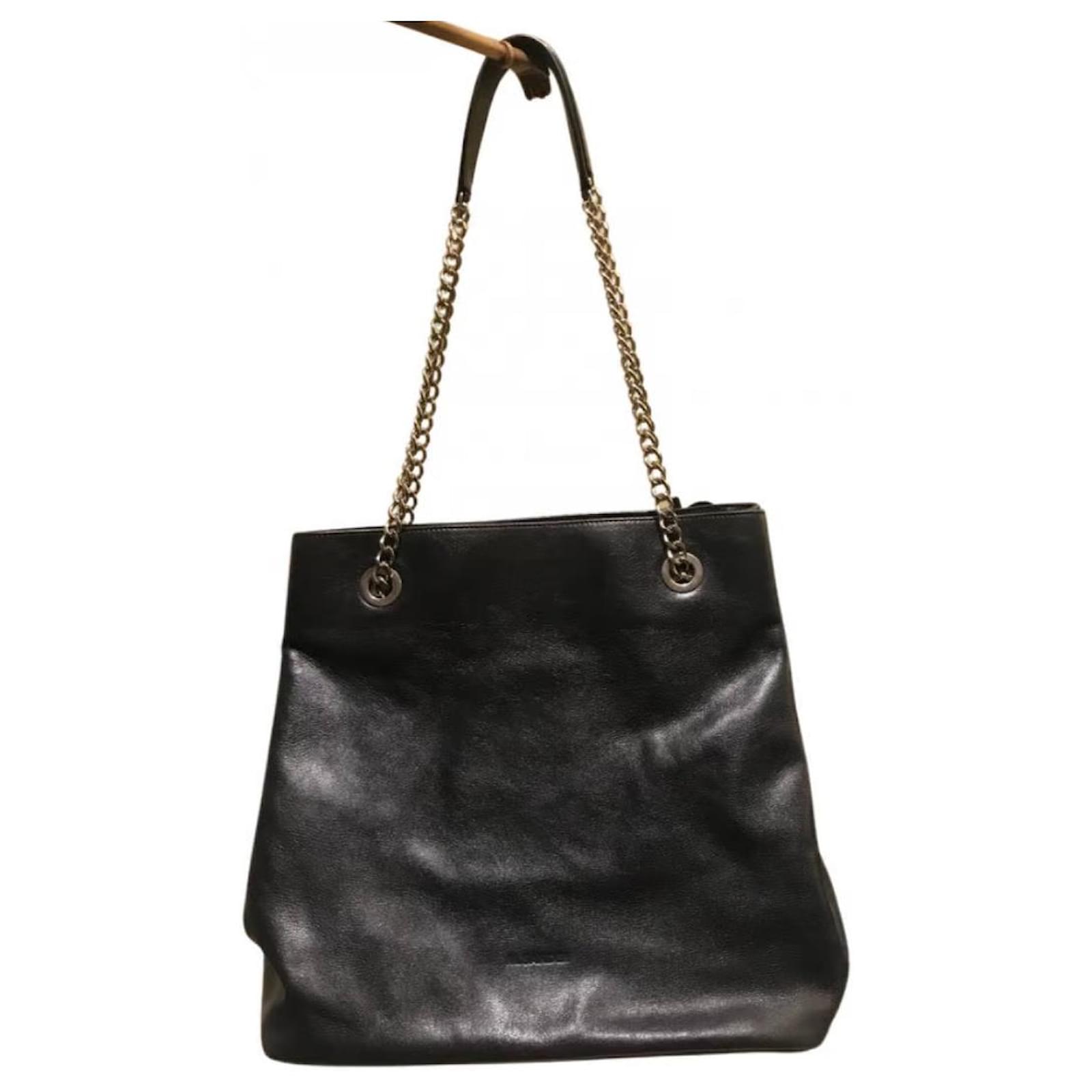 Jil Sander HILL Schwarz Leder Joli Closet