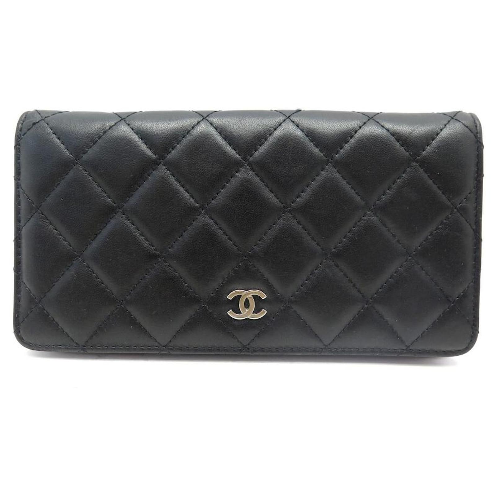 chanel leather goods wallet