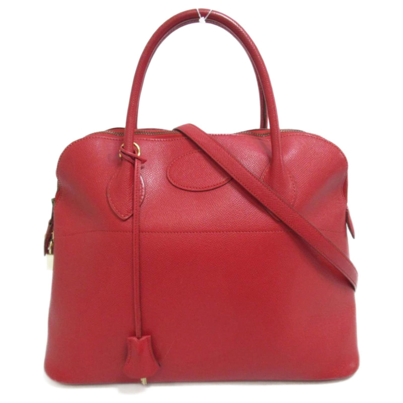 Hermès Hermes Bolide Red Leather ref.715337 - Joli Closet