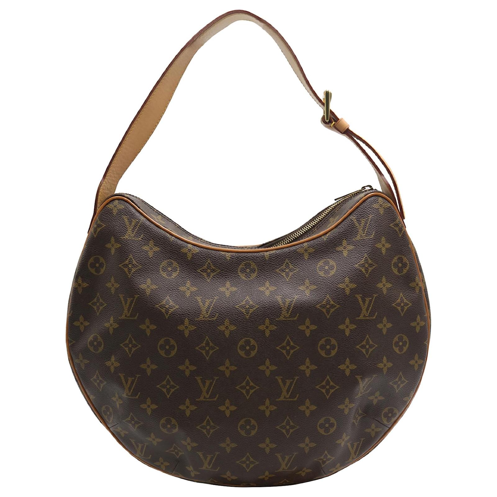 Louis Vuitton Monogram Croissant GM Bag in Brown Canvas Leather ref.715864  - Joli Closet