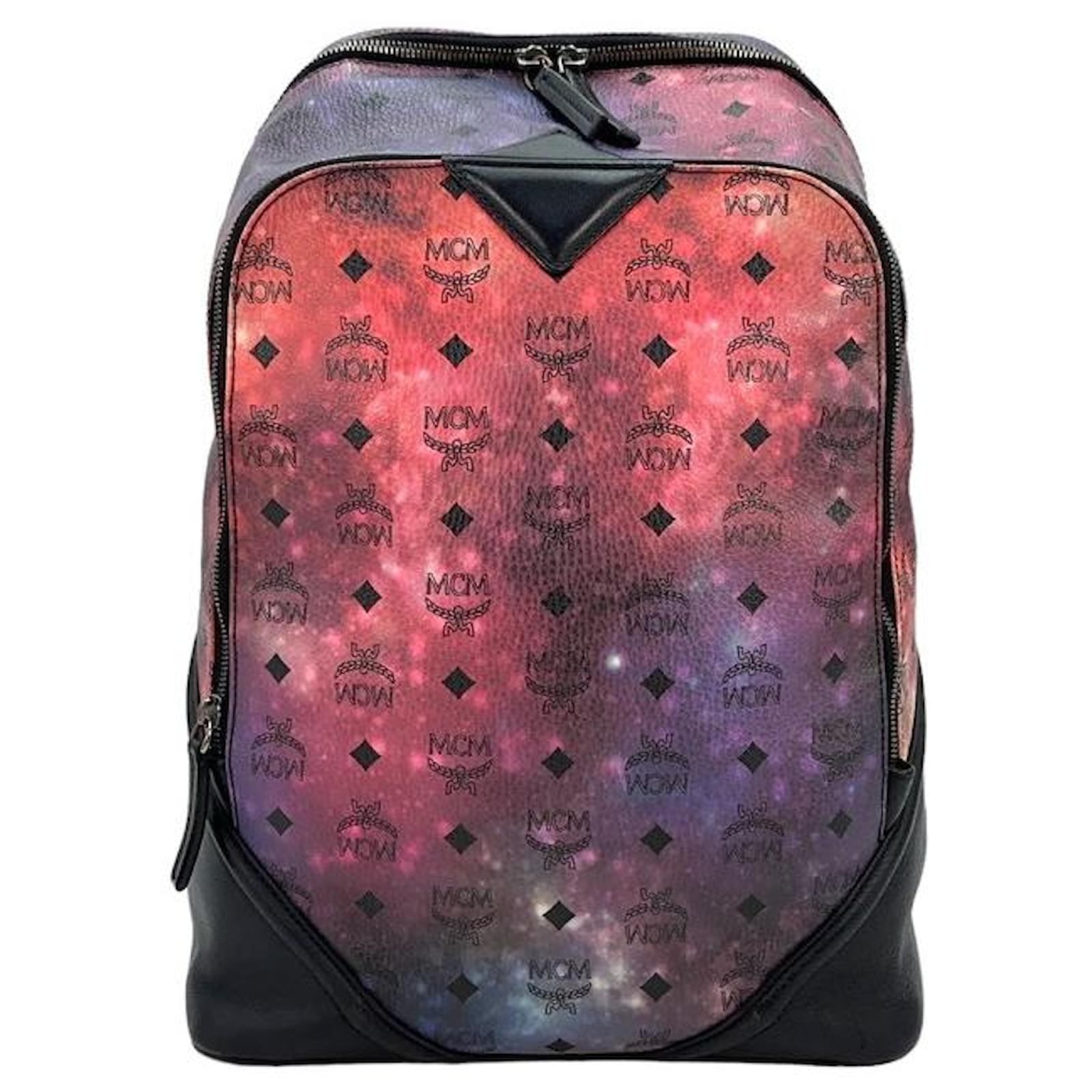 MOCHILA MCM DUKE MEDIANA NEGRO MULTI Joli Closet - Main Image