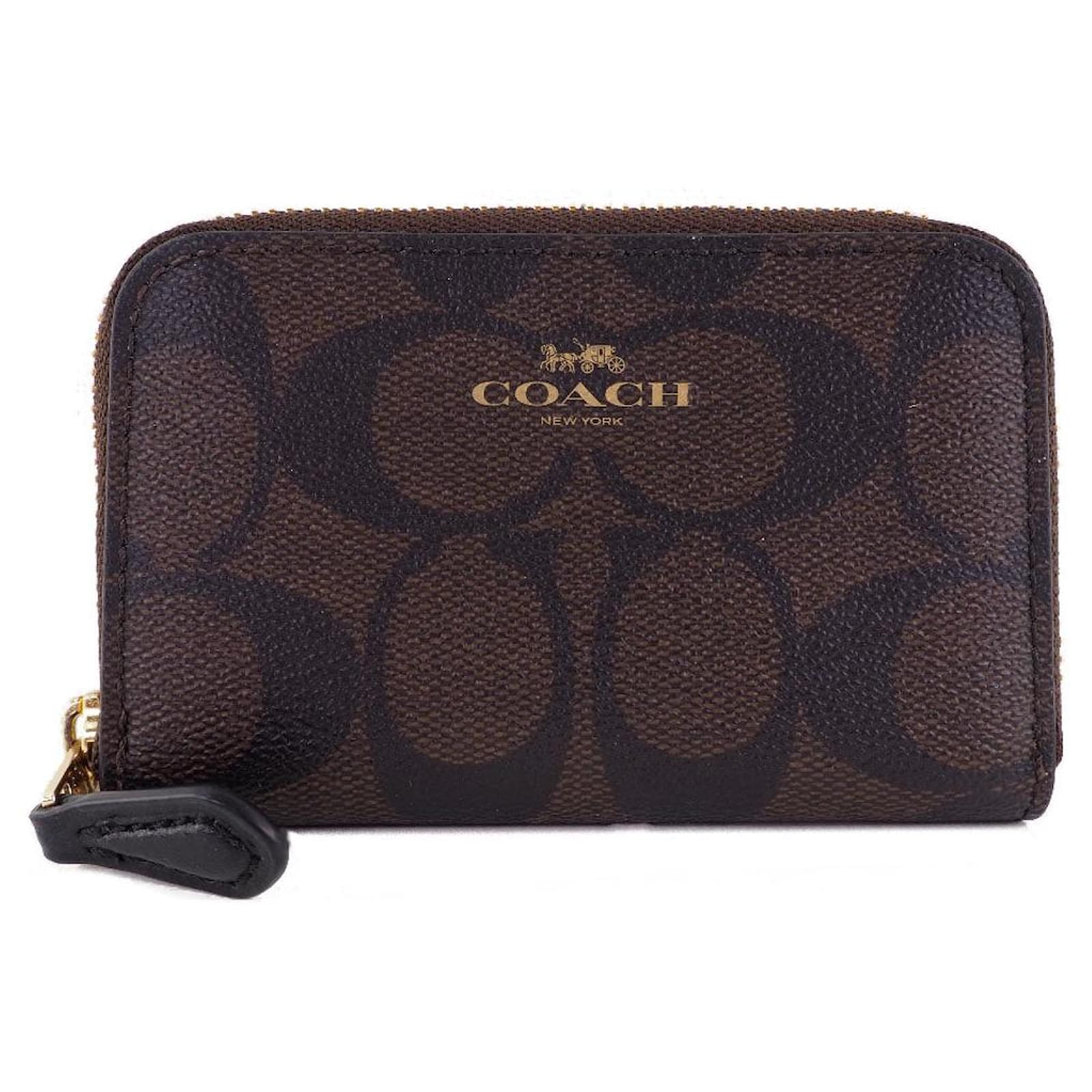 Coach Signature Brown Cloth ref.716776 Joli Closet