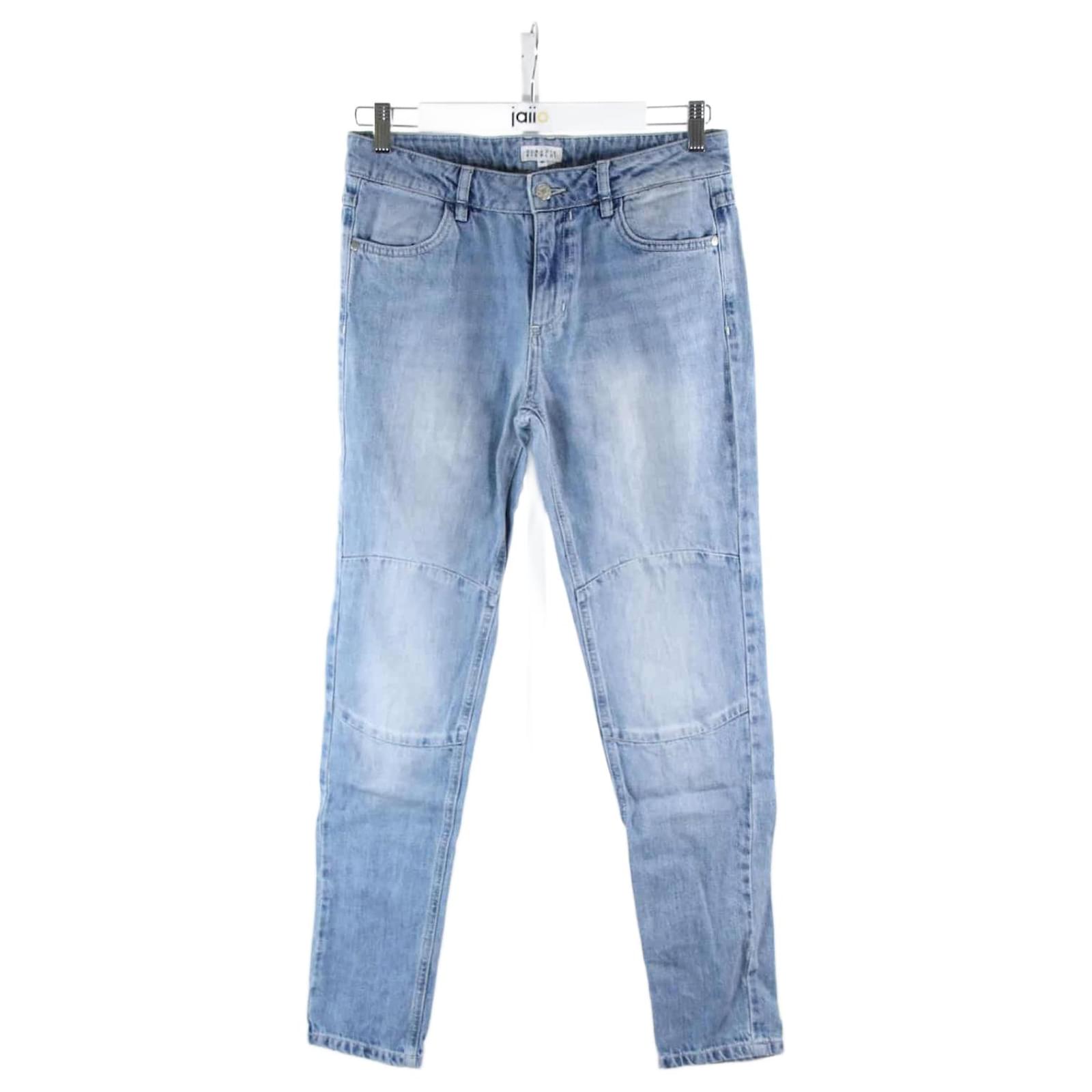 Jean Claudie Pierlot 36 Blue Cotton ref.717006 Joli Closet