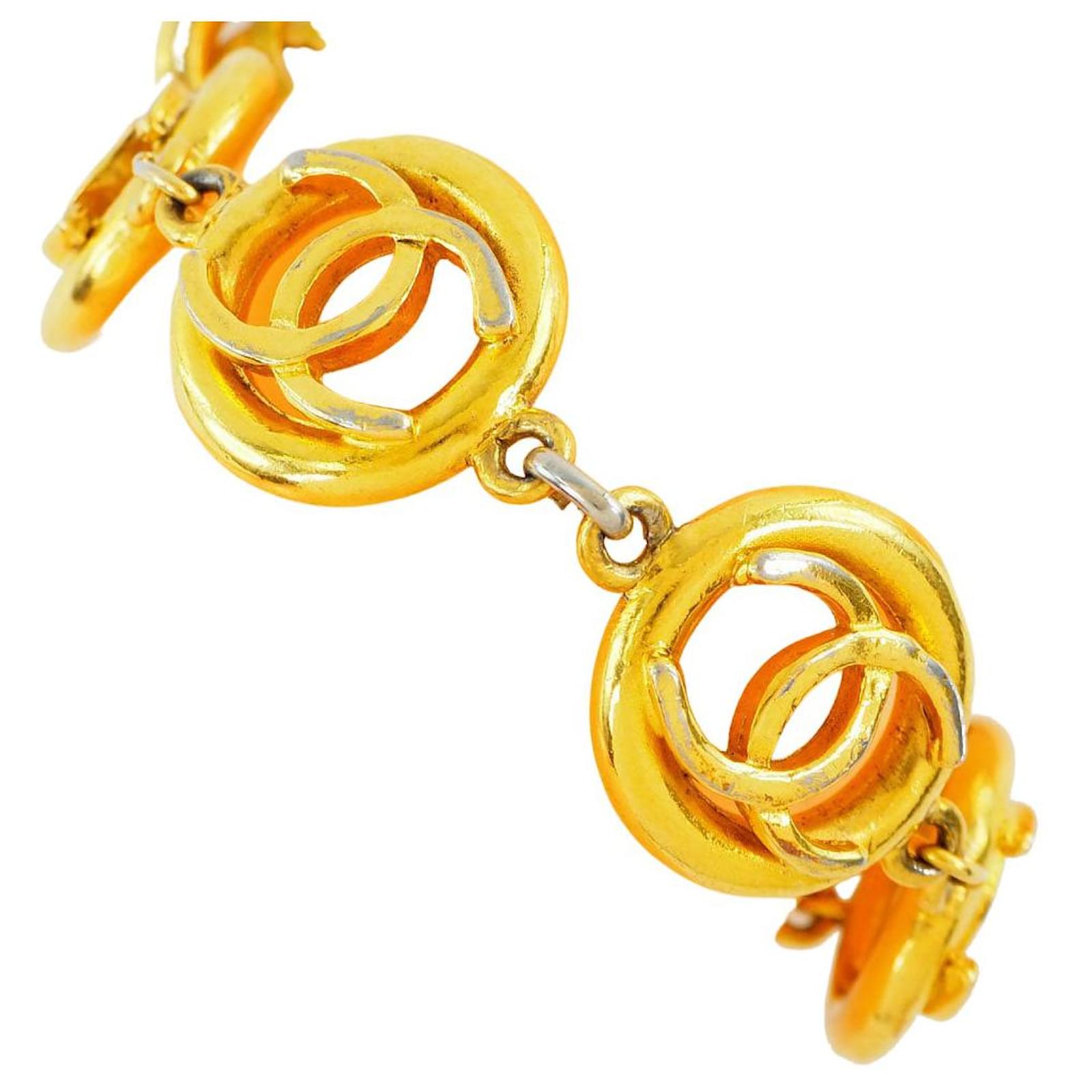 Chanel COCO Mark Golden Gold-plated ref.717260 - Joli Closet