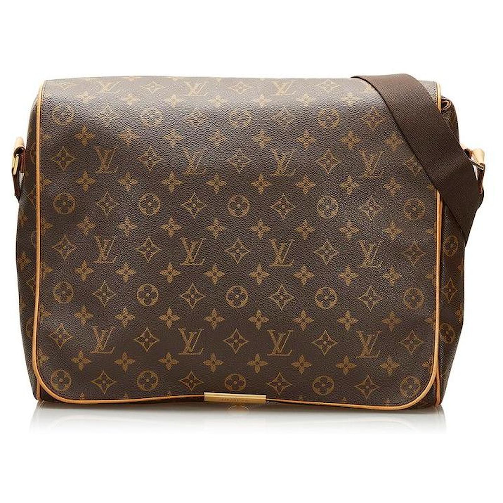 louis vuitton Monogram Abbesses brown Cloth ref.717469 - Joli Closet