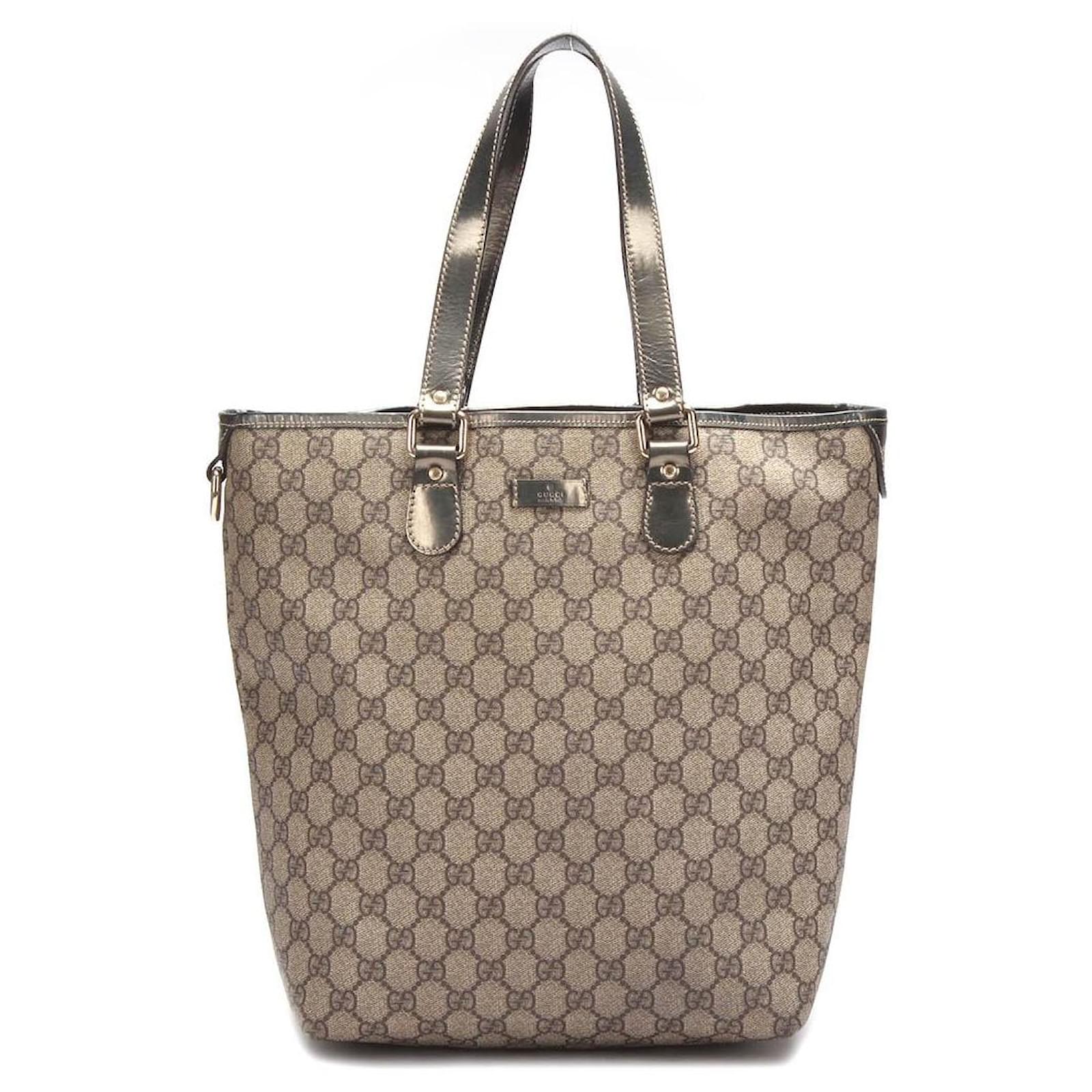 gucci GG Supreme Joy Tote Bag brown Cloth ref.717486 - Joli Closet