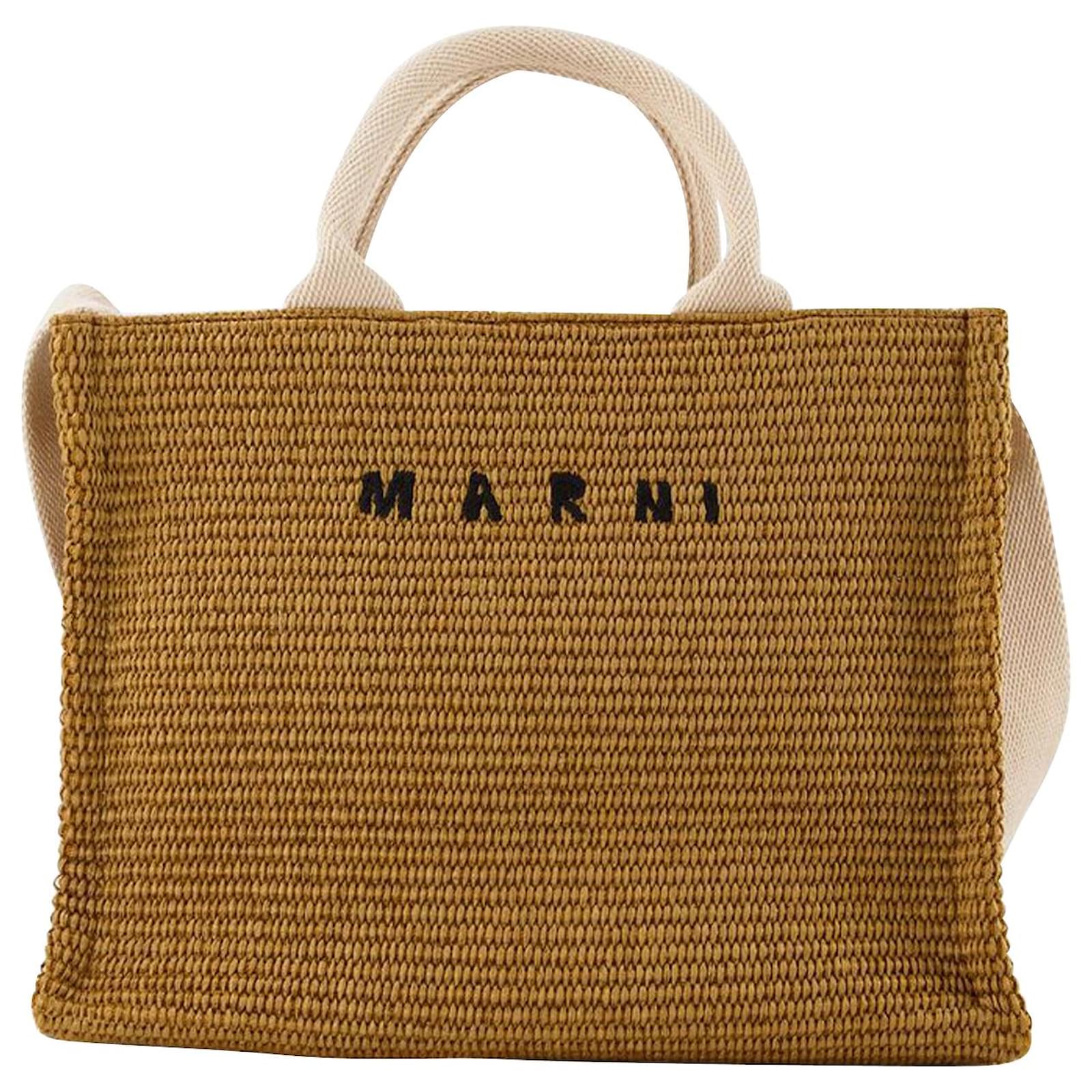 Marni Mini Bag in Natural