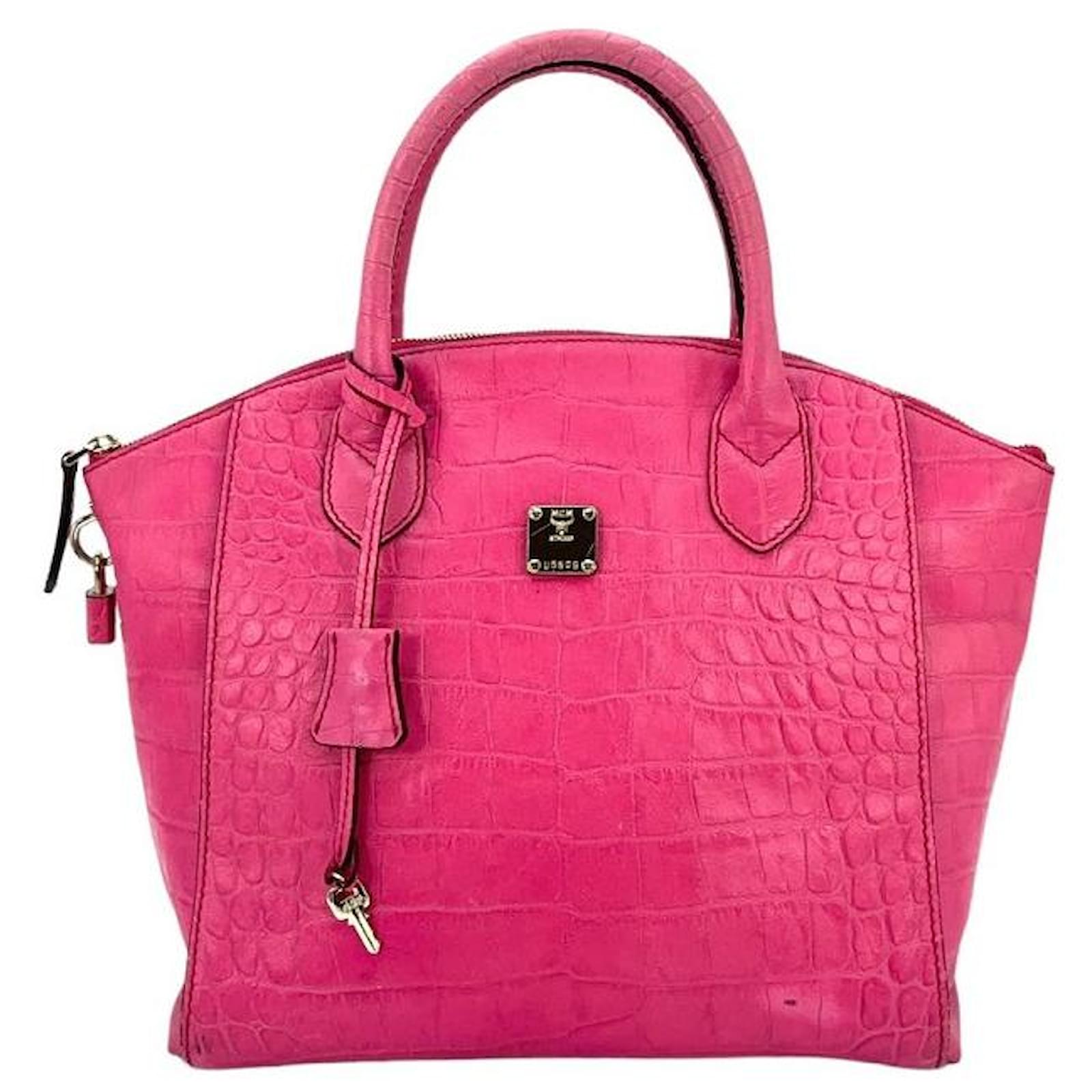 MCM Pink Handbags on Sale