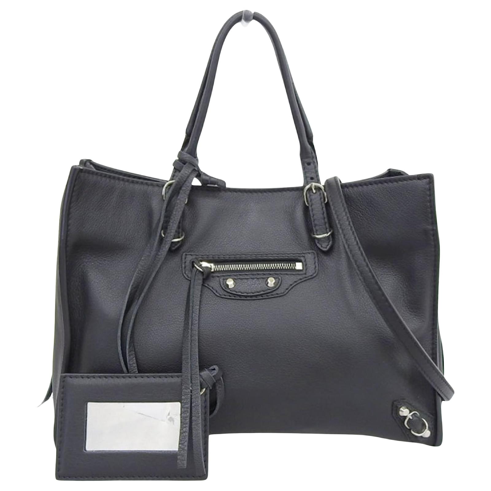 Balenciaga Papier Black Leather ref.718335 - Joli Closet