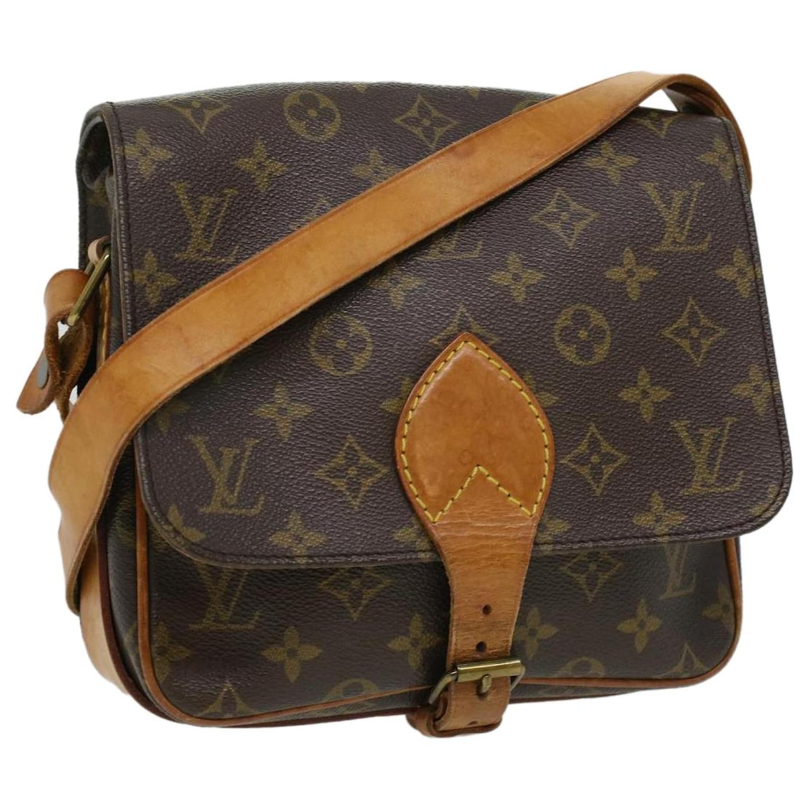 Louis Vuitton Cartouchiere MM Shoulder Bag Vintage M51253