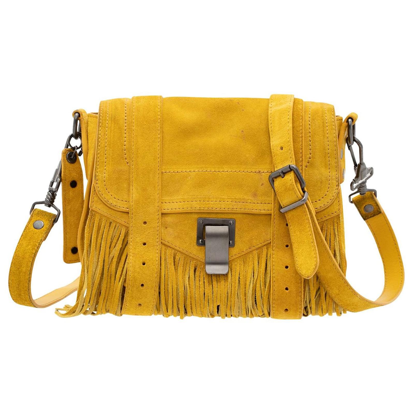 Proenza Schouler // Black Leather Mini PS1 Bag – VSP Consignment