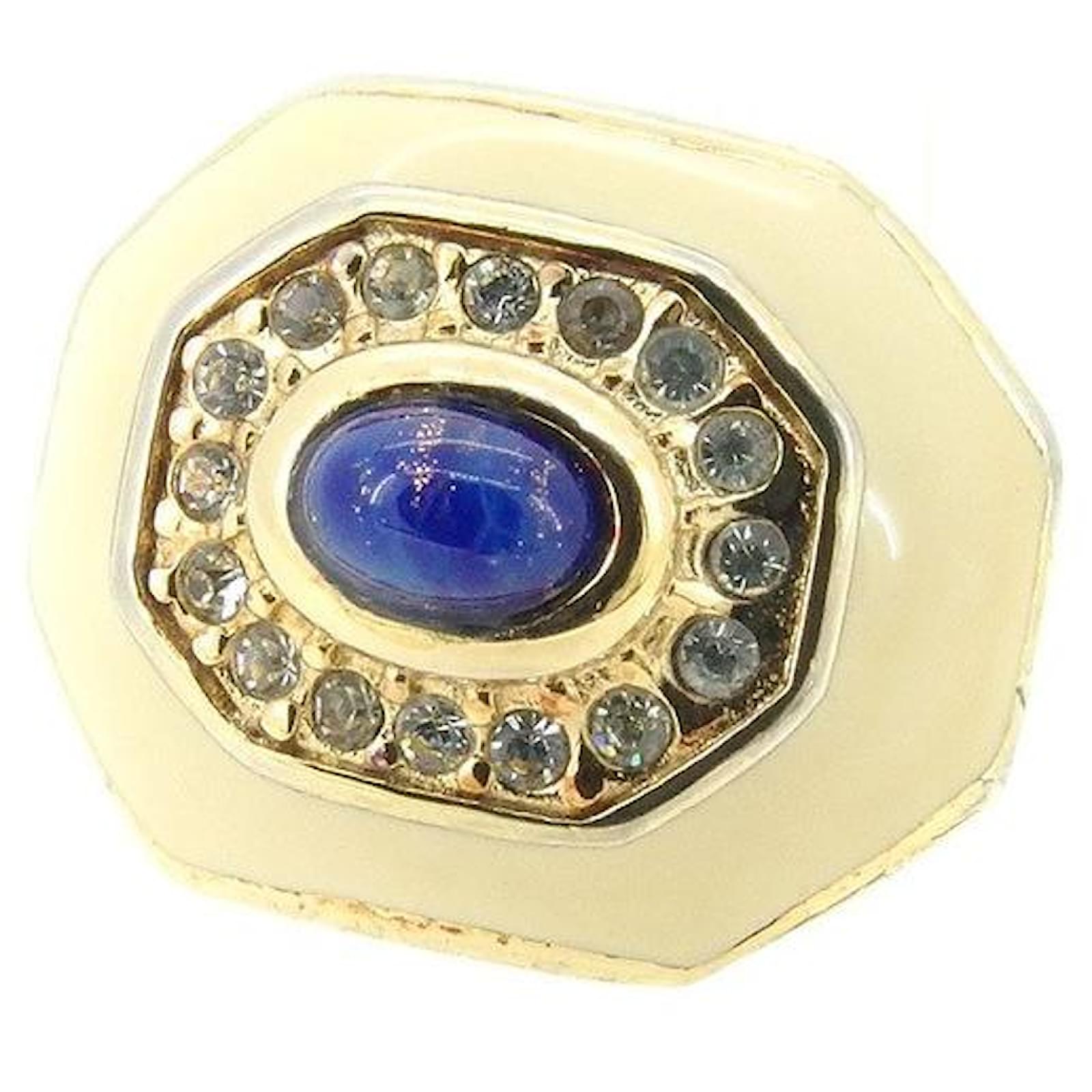 Christian Dior Ring Gold hardware Goldplated ref.720883 Joli Closet