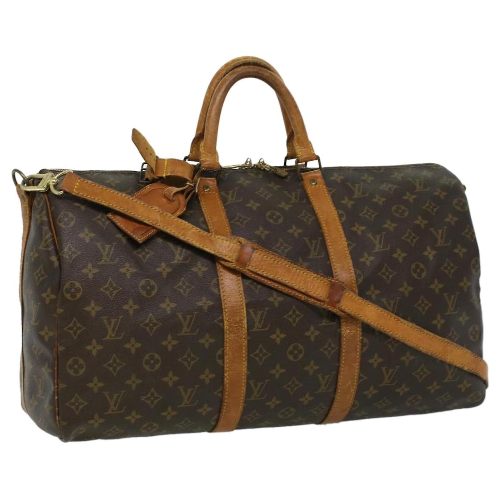 Louis Vuitton Monogram Keepall Bandouliere 50 M41416 Women's