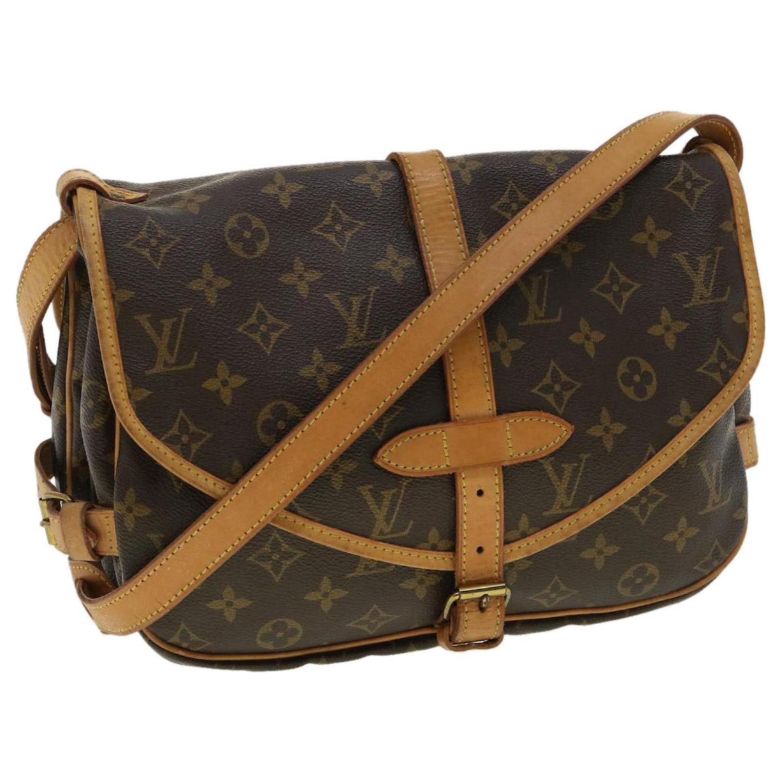 Louis Vuitton Monogram Saumur 30 - Brown Shoulder Bags, Handbags