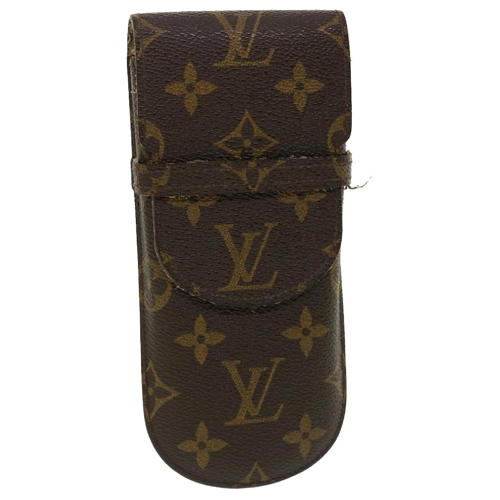 Buy Louis Vuitton Glasses Case Etuy Lunette Brown Monogram M62970