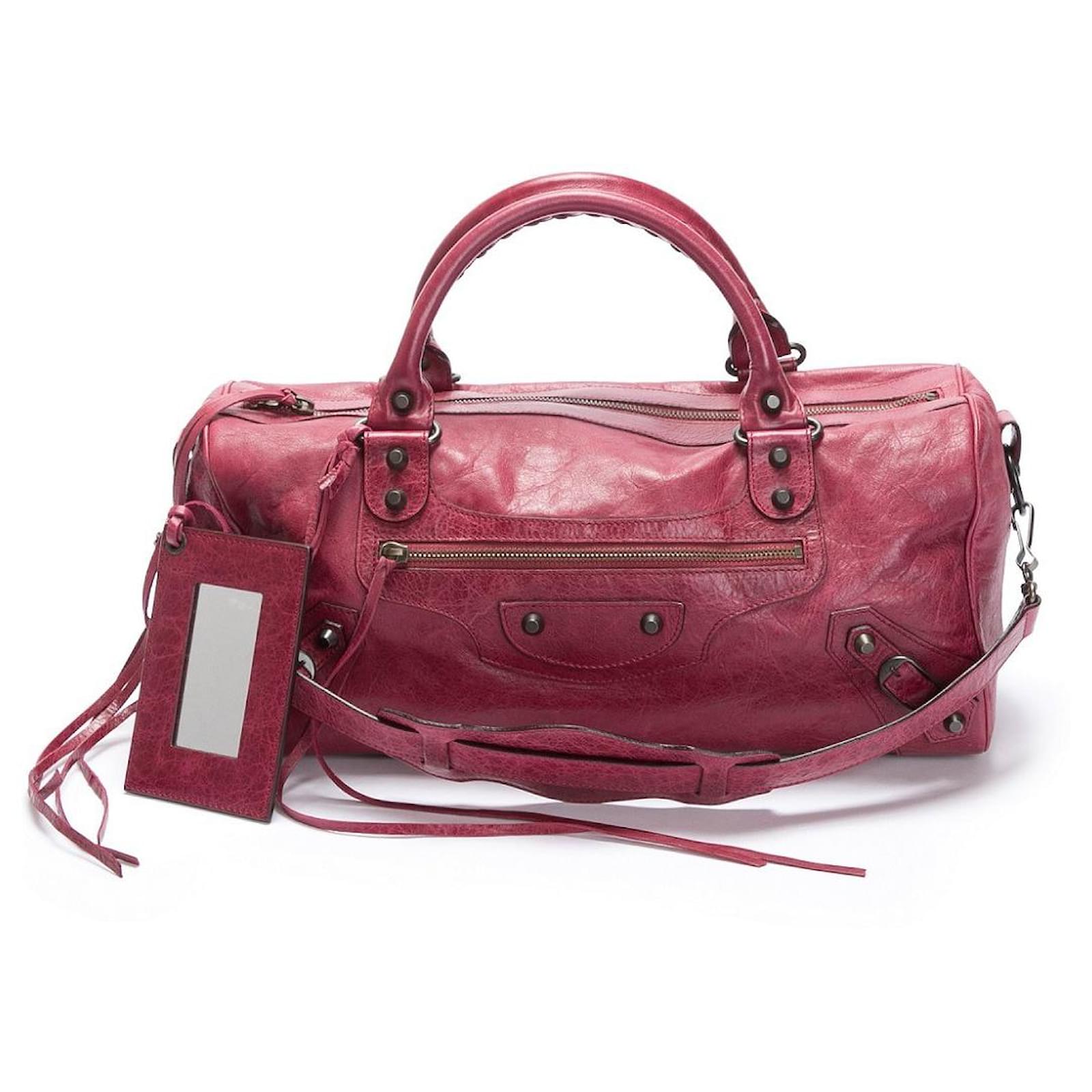Balenciaga Twiggy Mini Boston Bag Red ref.721527 - Joli Closet