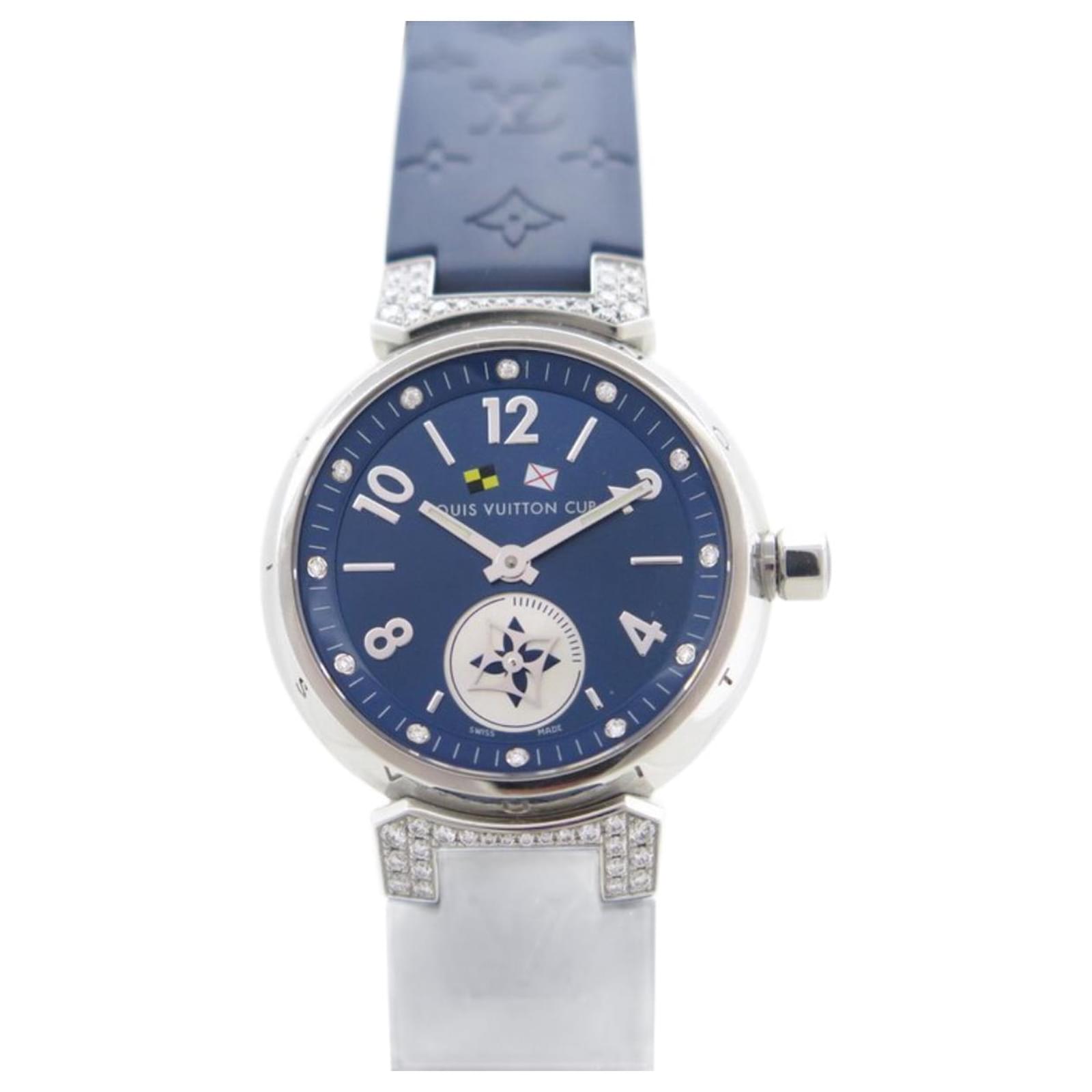 Pre-owned Louis Vuitton Louis Vuitton Tambour Lady's Watch - Pre-owned  Watches