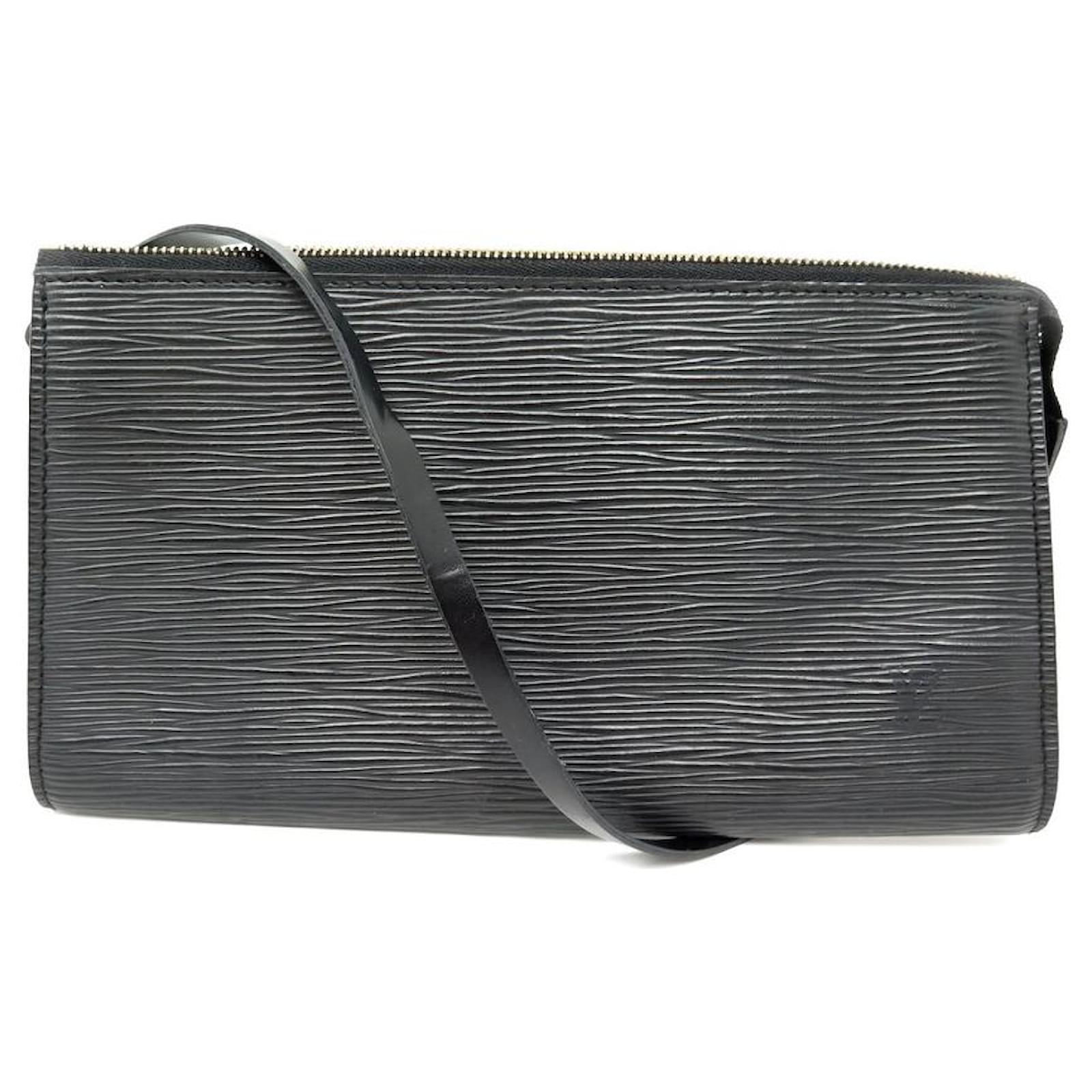 Louis Vuitton Epi Pochette Accessoires - Black Clutches, Handbags