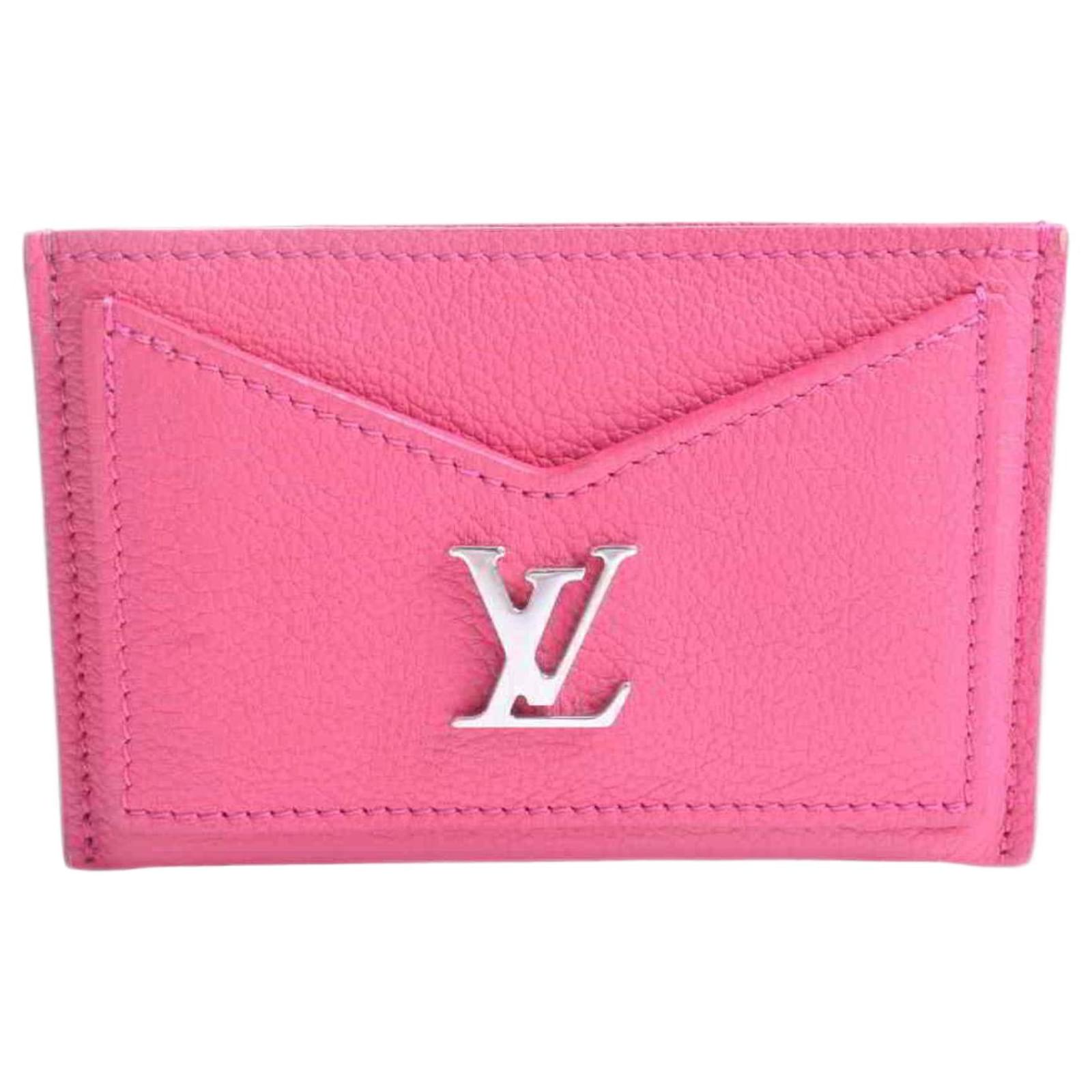 Louis Vuitton Cardholder LV By The Pool Pink Leather ref.283269 - Joli  Closet