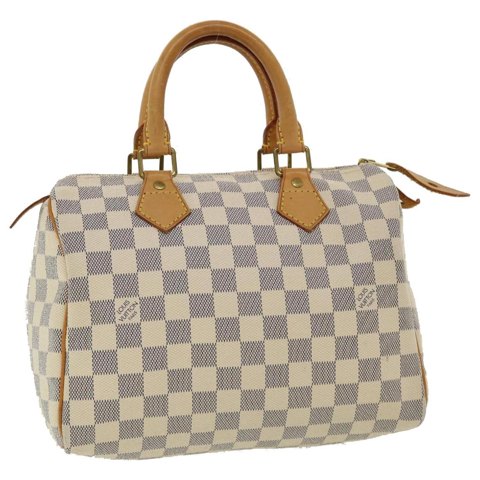 Speedy 25 Damier Azur Canvas Bag