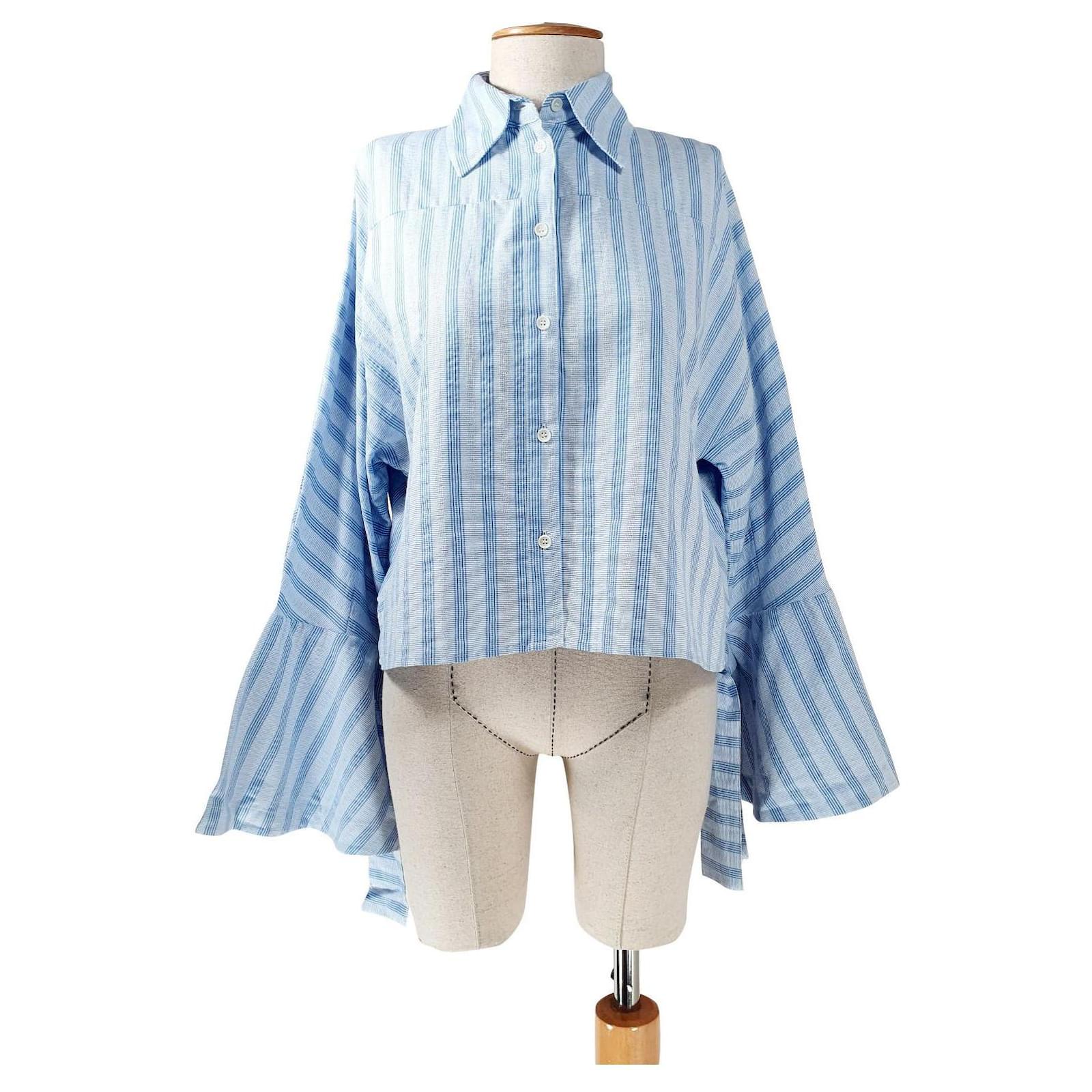 Henrik Vibskov Tops Blue Cotton ref.722872 - Joli Closet