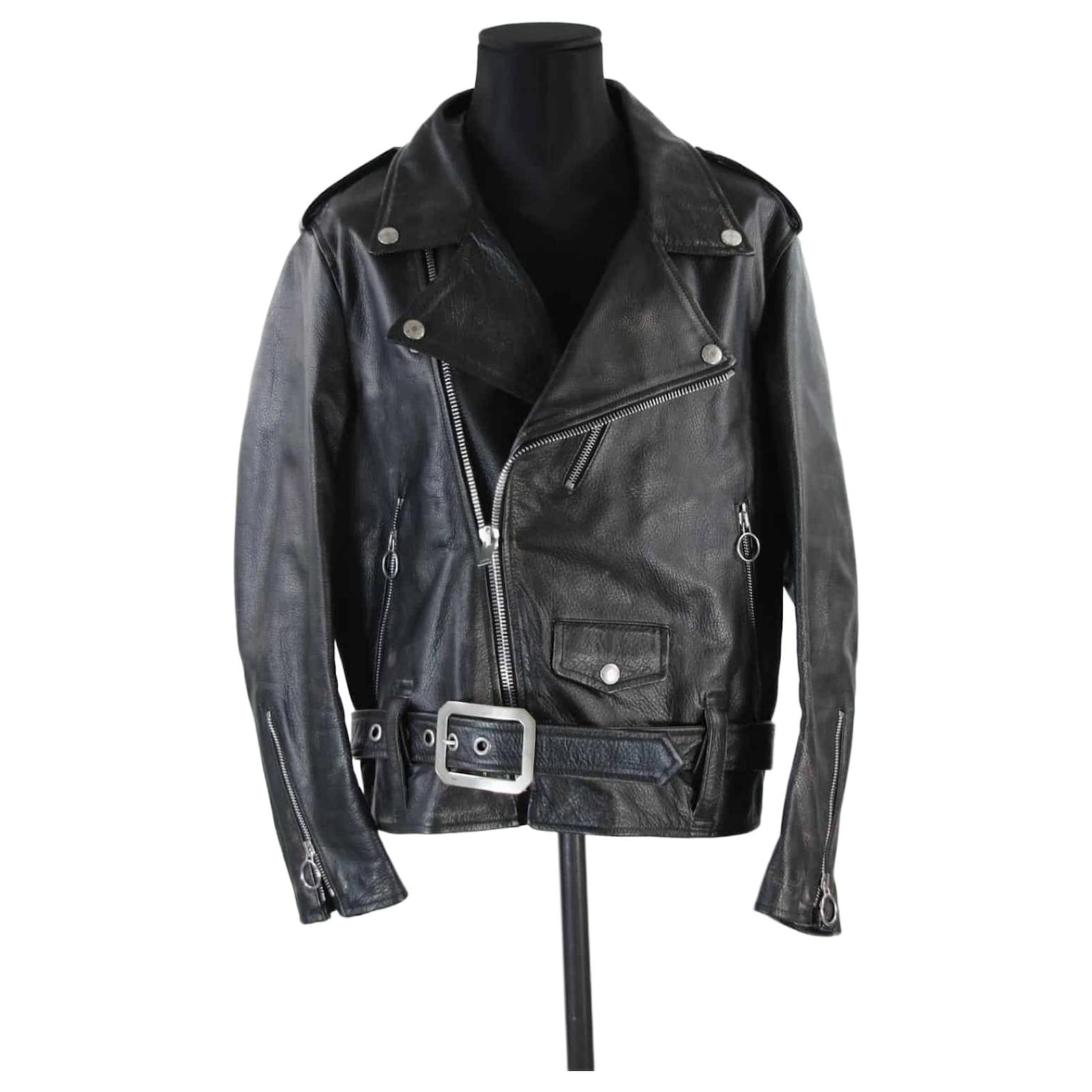 Jacket Golden Goose 36 Black Leather ref.723826 - Joli Closet