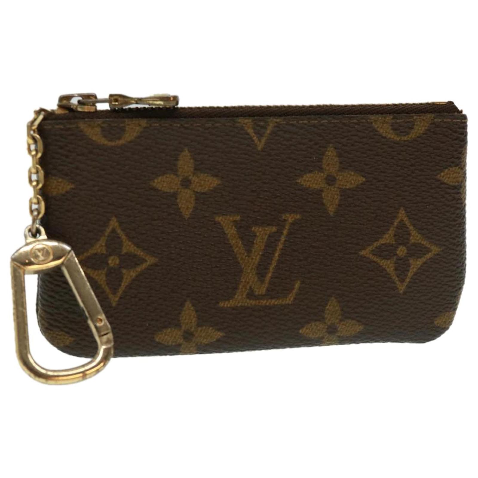 Louis Vuitton Key Pouch Monogram Brown