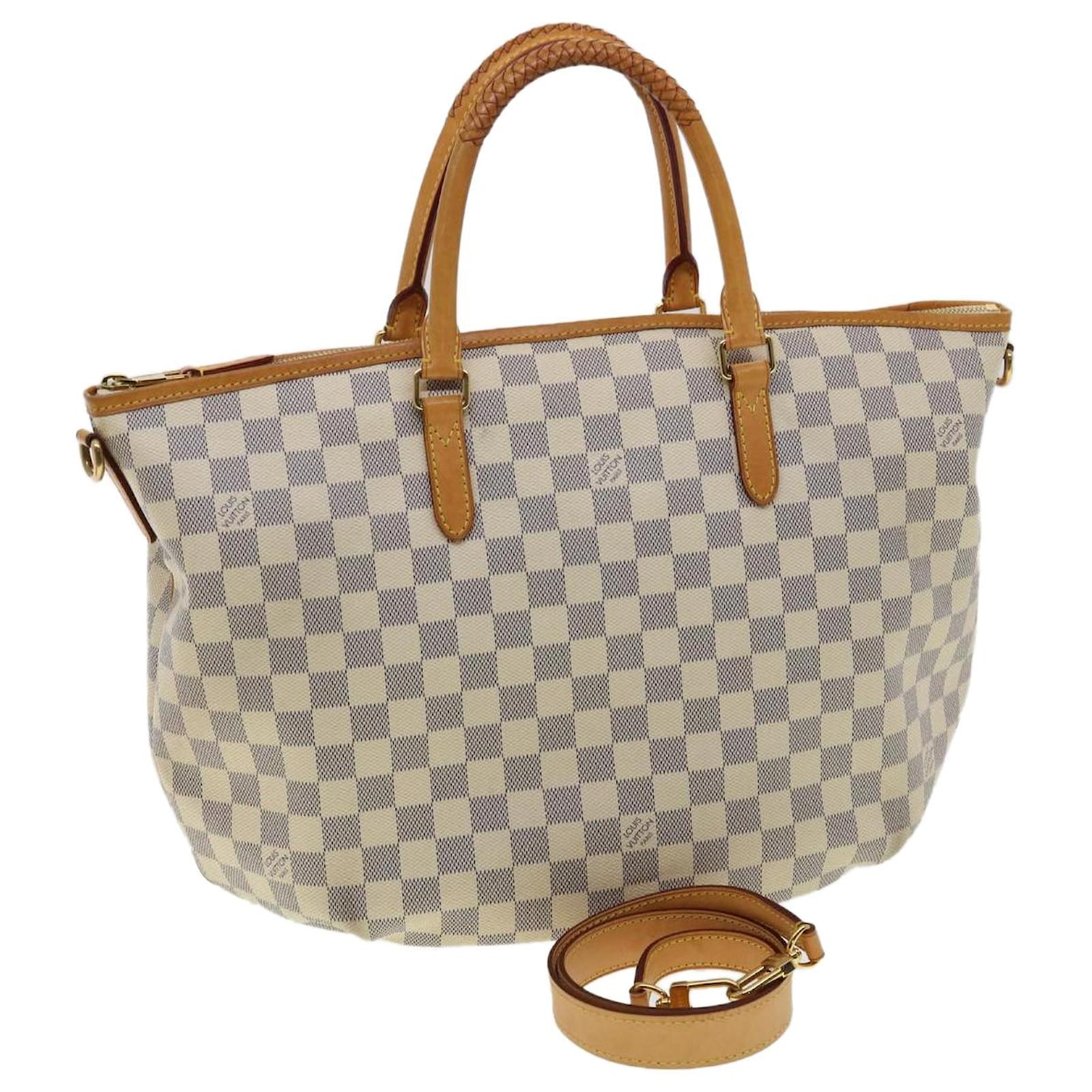 LOUIS VUITTON Damier Azur Riviera MM Handbag Shoulder Bag