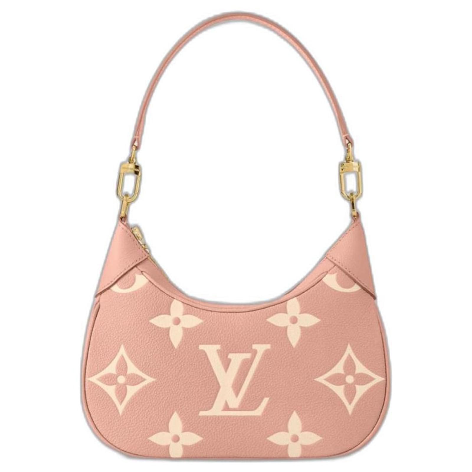 Louis Vuitton BAGATELLE MINI HOBO BAG Pink Leather ref.724189 - Joli Closet