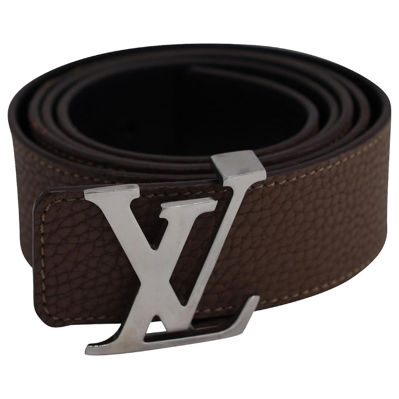 louis vuitton initiales leather belt for men