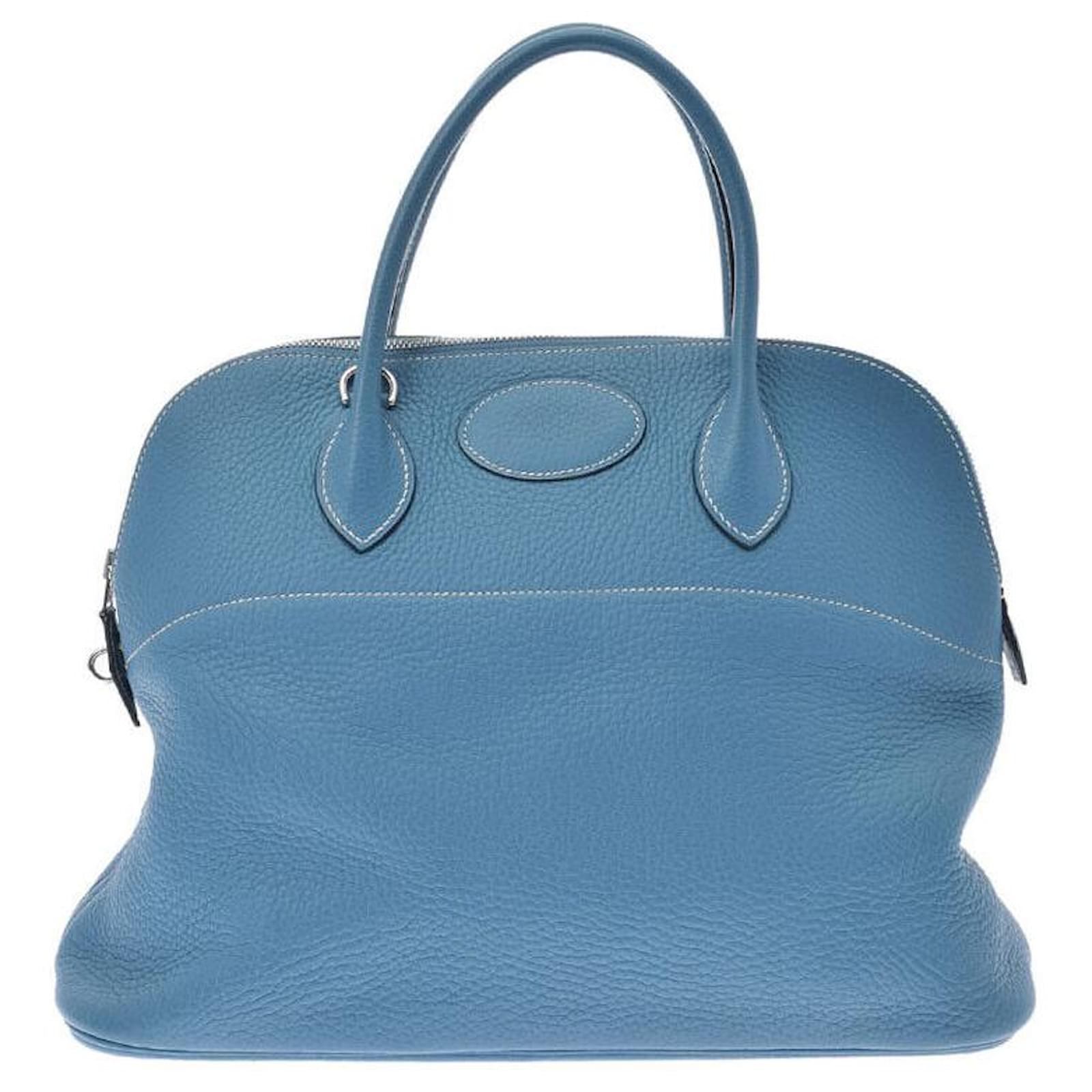 Hermès Bolide Blue Leather ref.724631 - Joli Closet