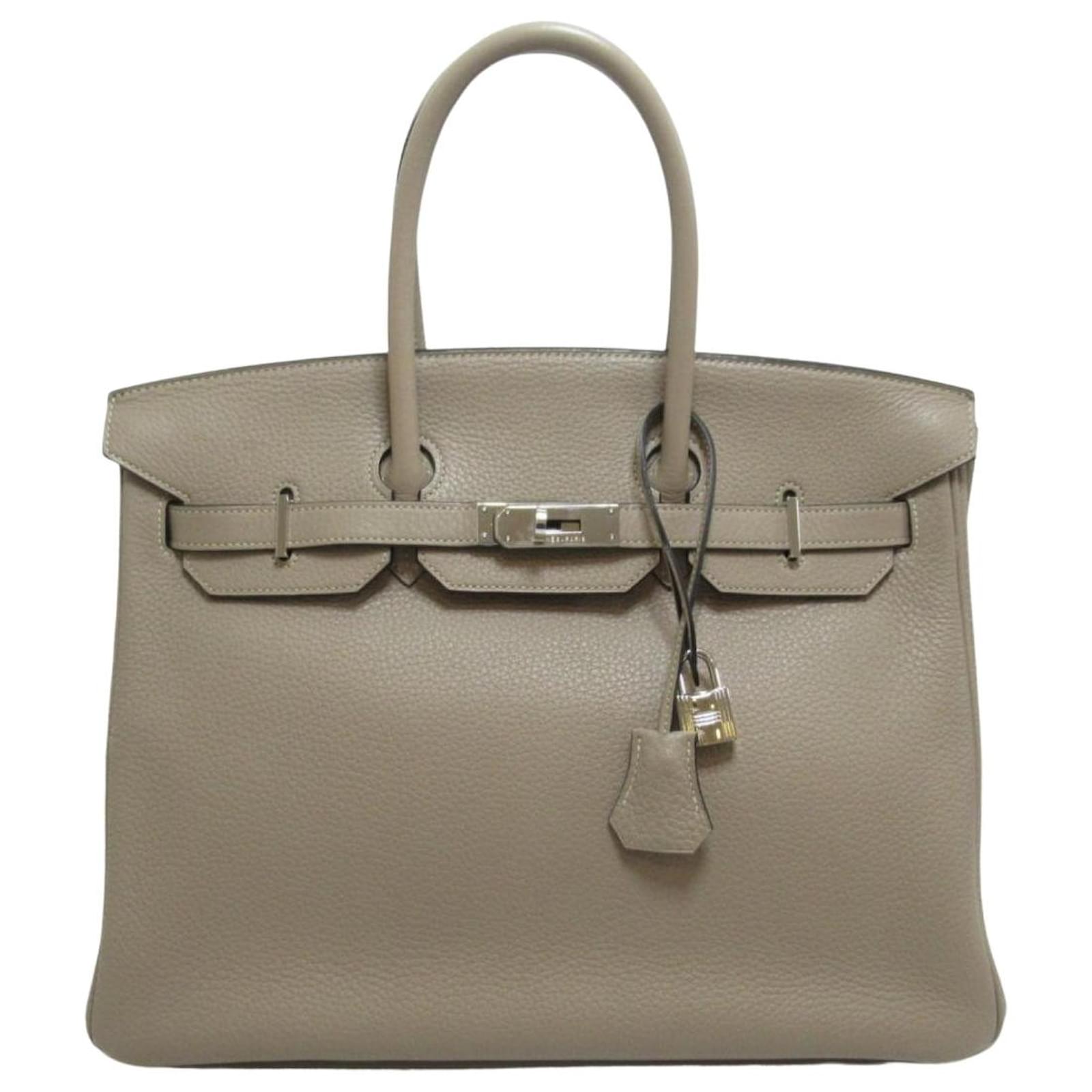 Hermès HERMES BIRKIN Grey Leather ref.724637 - Joli Closet