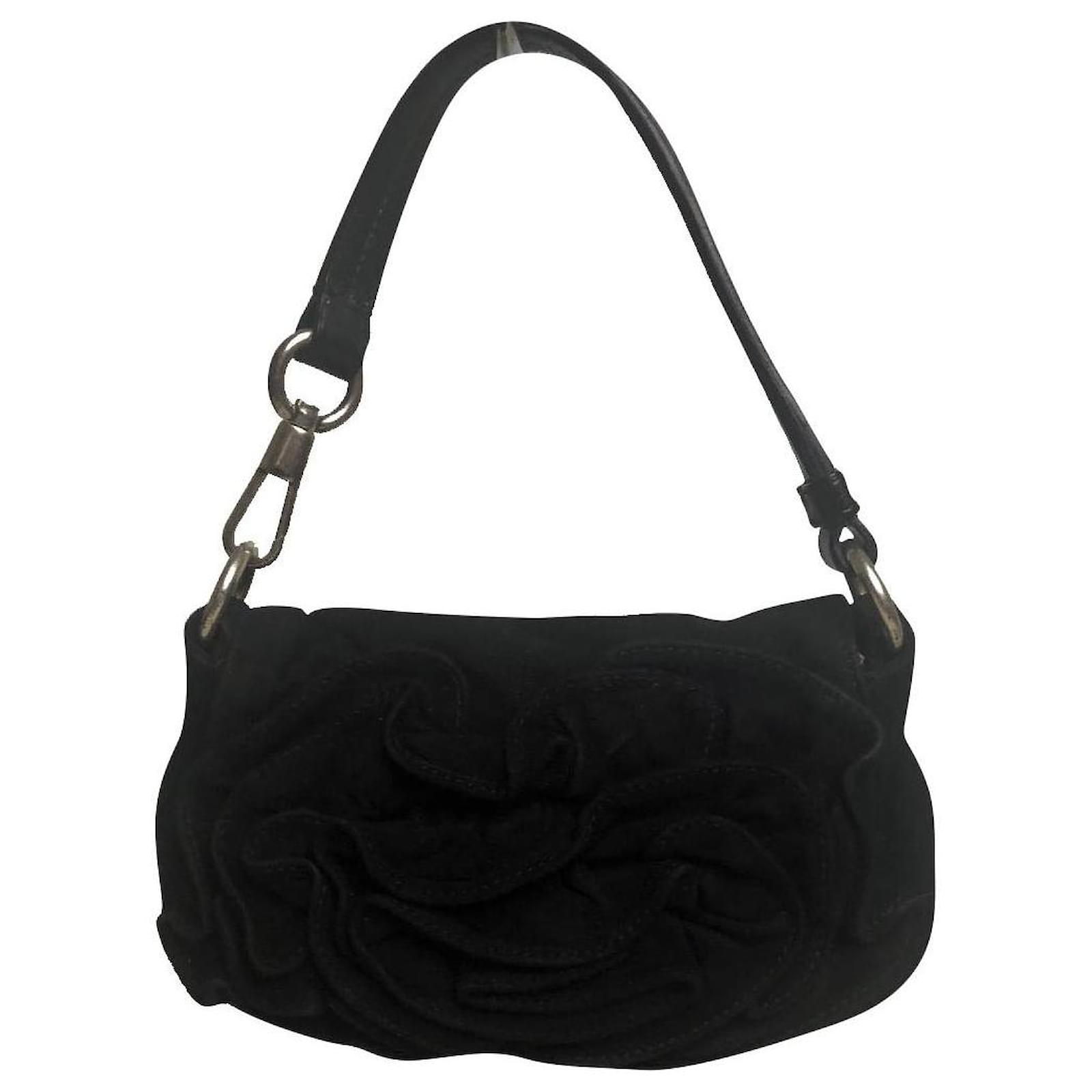 Mombasa leather handbag Yves Saint Laurent Camel in Leather - 40392946