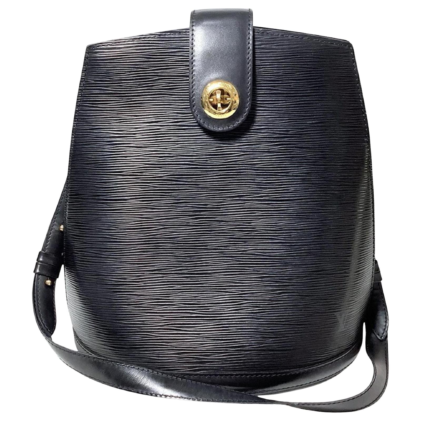 Louis Vuitton Cluny Black Leather ref.725271 - Joli Closet