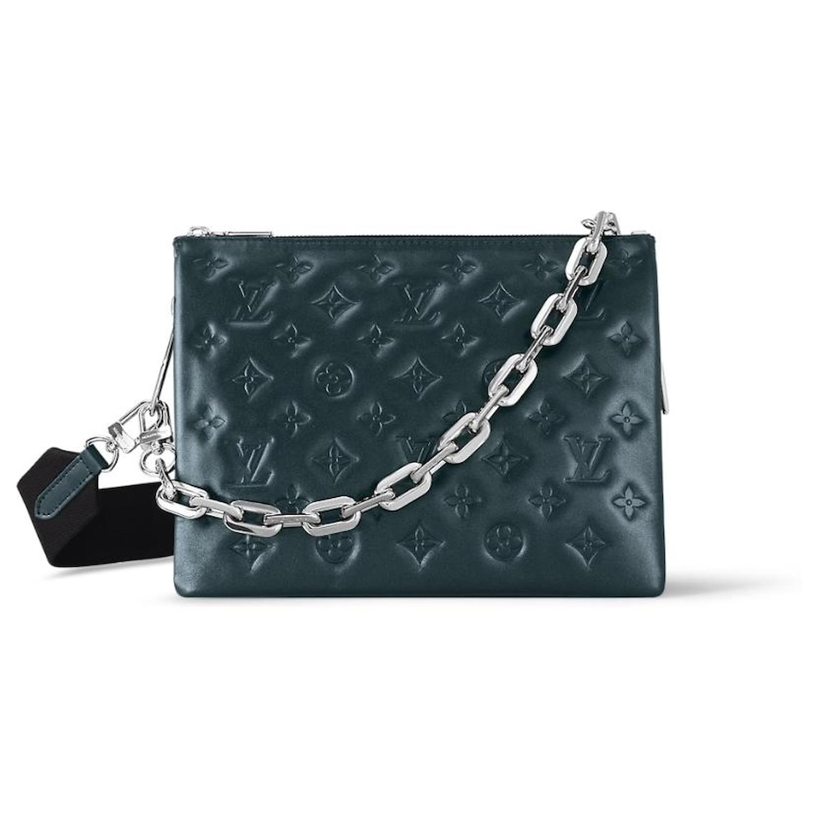 Handbags Louis Vuitton LV Coussin PM Steel Blue