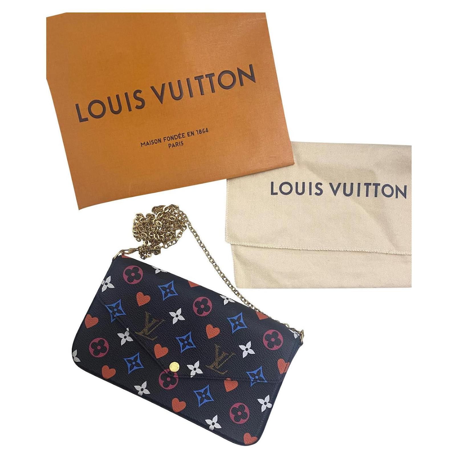 Louis Vuitton Felicie Pochette Game On Black