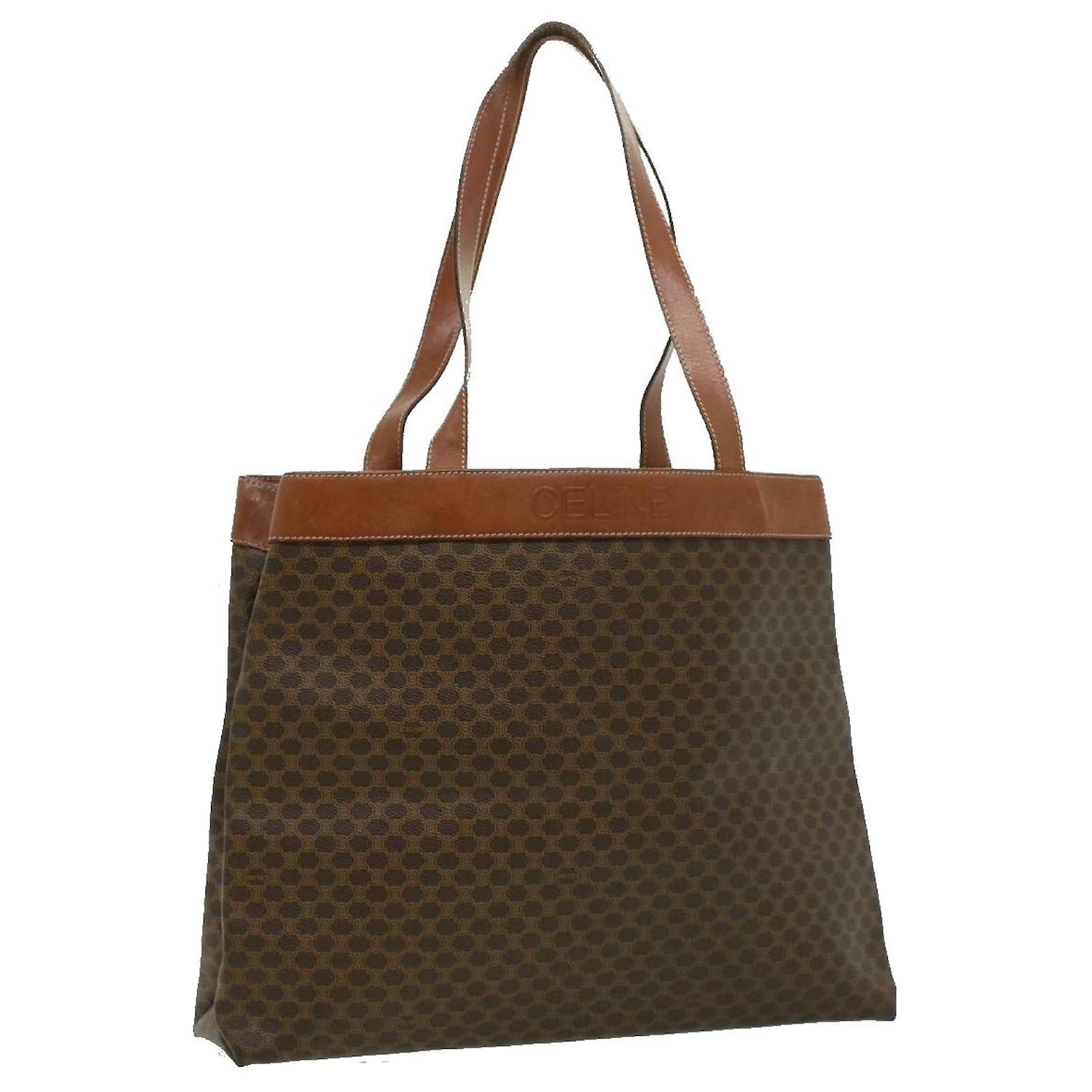 Canvas Tote Celine Designer Pvc Tote Bags Céline CELINE Macadam