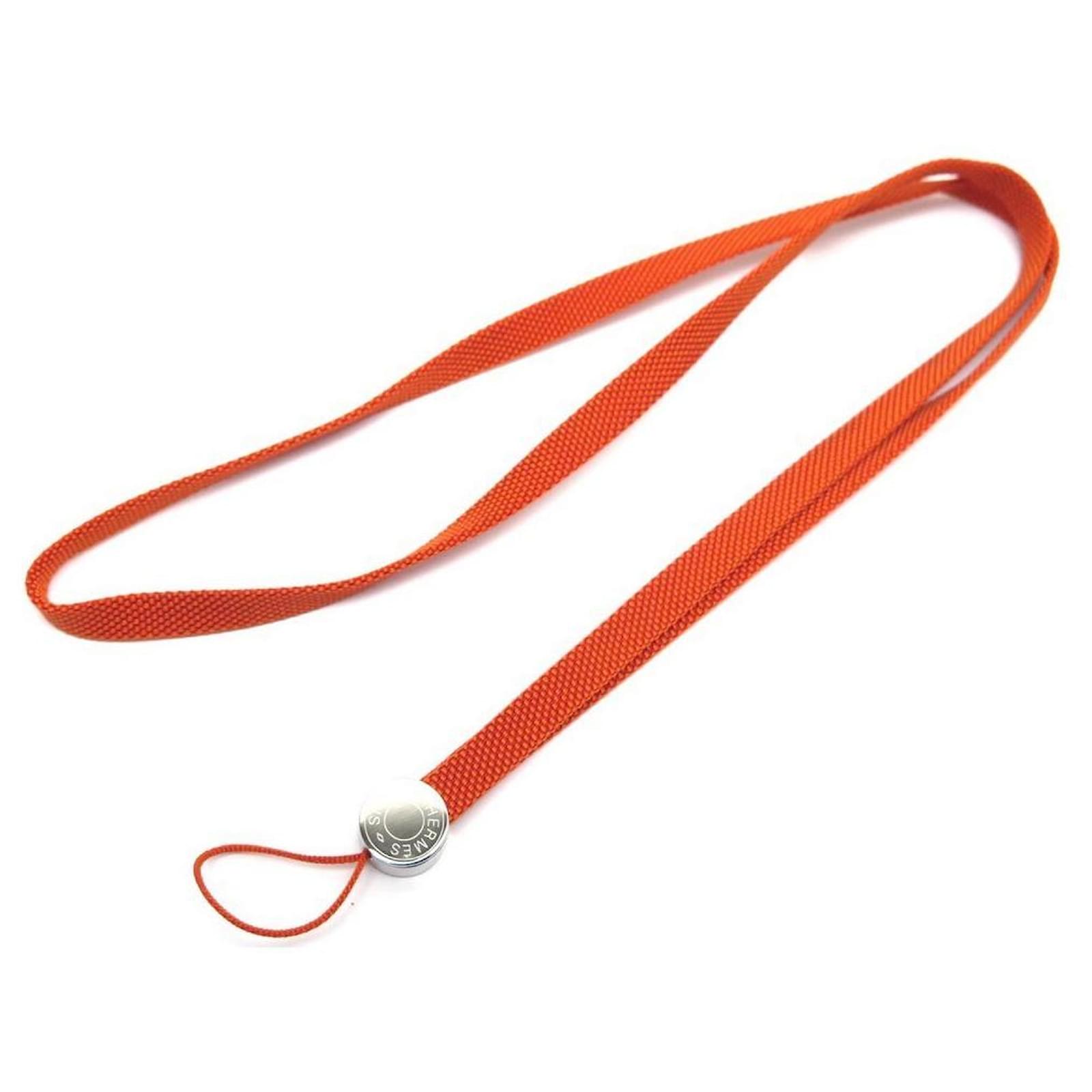 Other jewelry Hermès NEW HERMES IPSO GM SADDLE CLOUD 38CM ORANGE BADGE