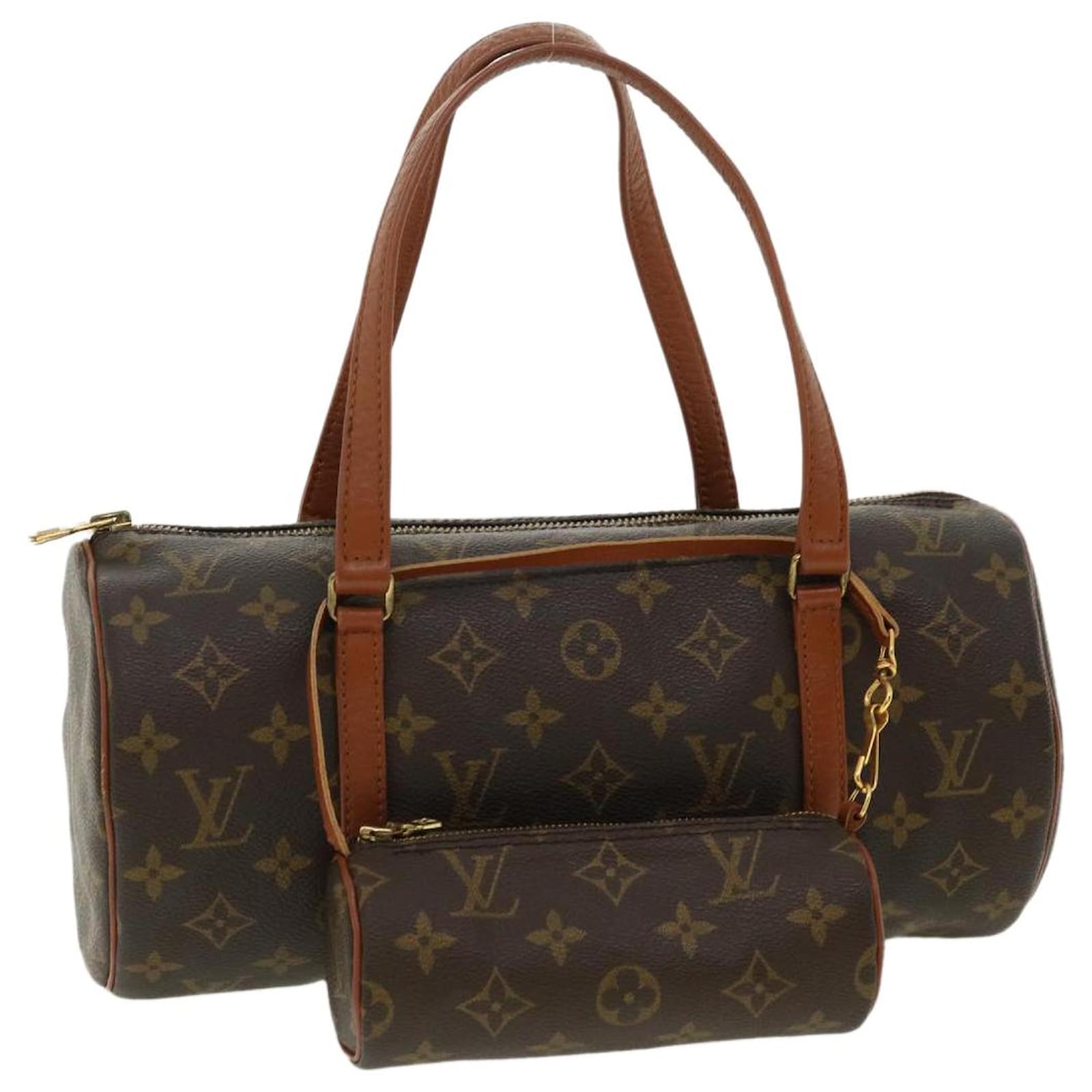 Louis Vuitton Monogram Papillon 30 Hand Bag Vintage M51365 LV Auth