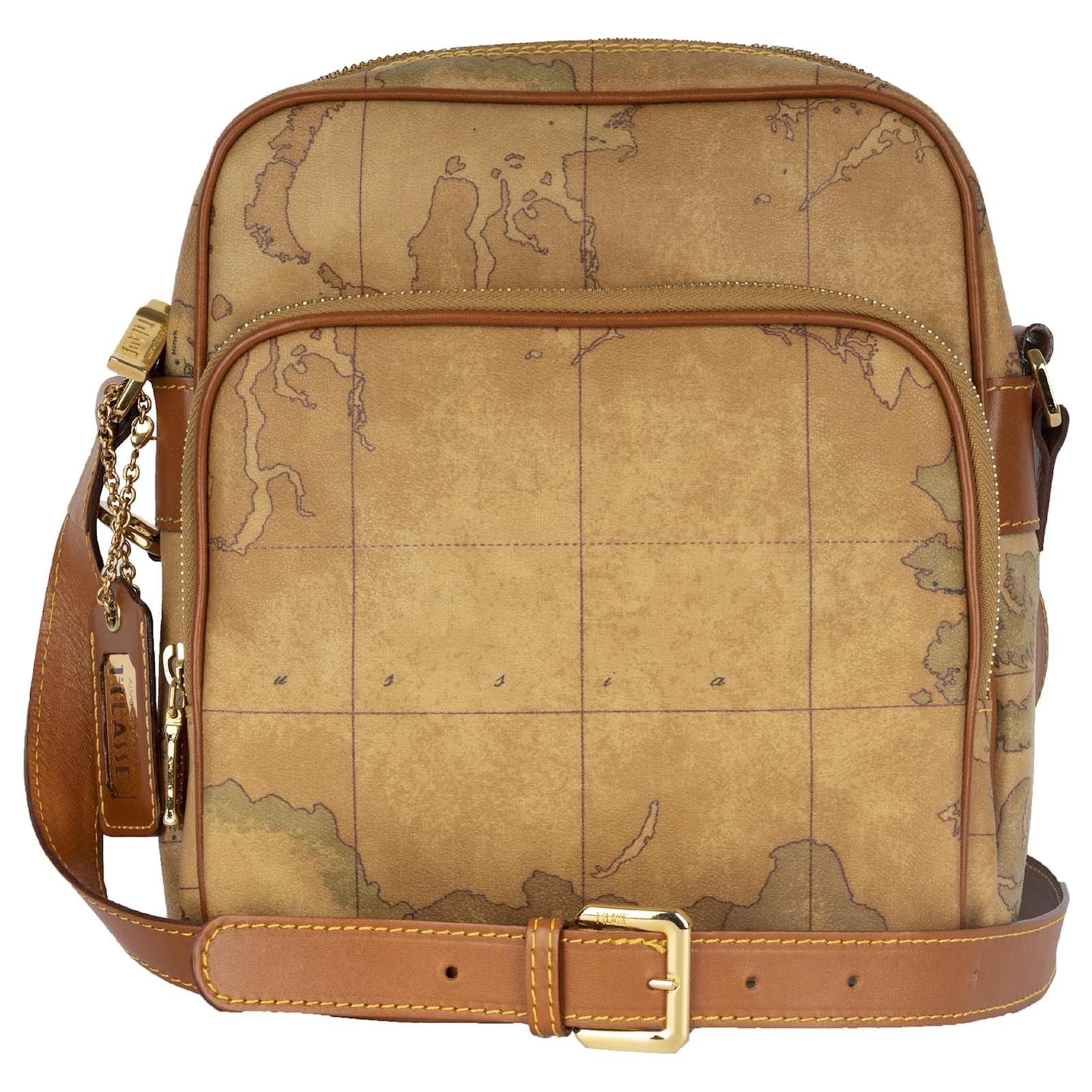 Autre Marque Borsa a tracolla Geo Classic Alviero Martini Beige ref.730117 Joli Closet